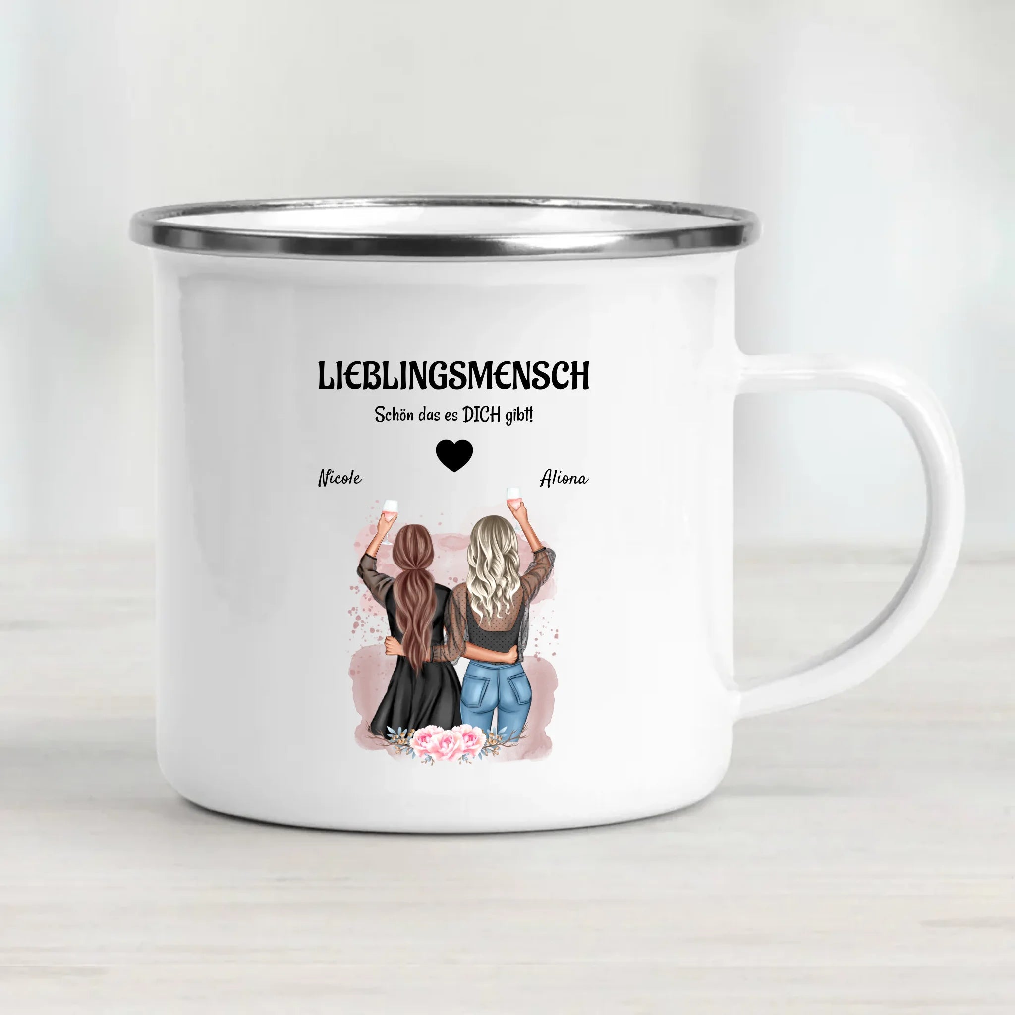 Geschenk Lieblingsmensch Tasse personalisiert mit Namen - Cantty