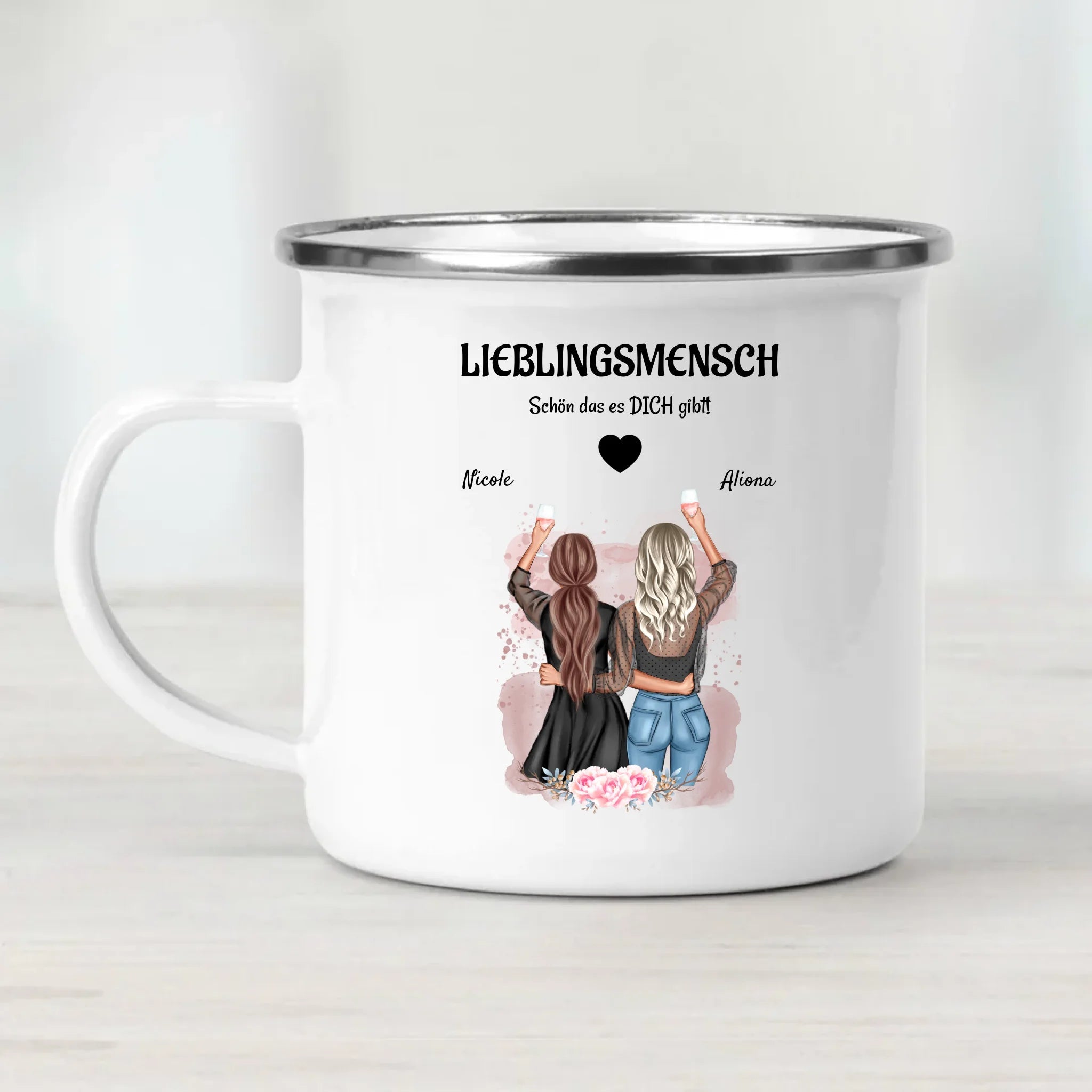 Geschenk Lieblingsmensch Tasse personalisiert mit Namen - Cantty