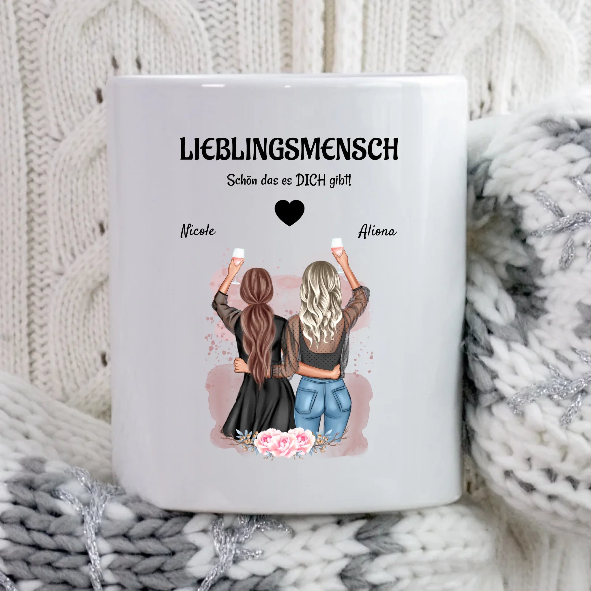 Geschenk Lieblingsmensch Tasse personalisiert mit Namen - Cantty