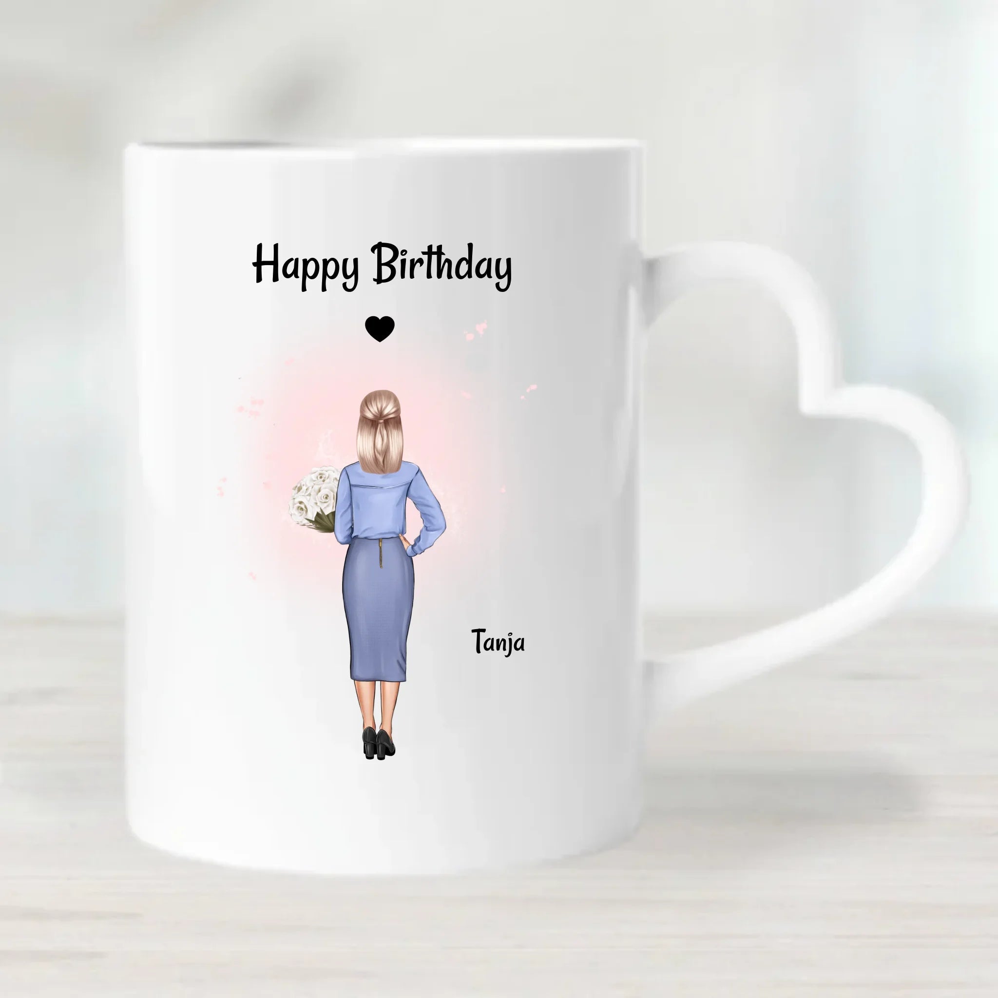 Geschenk Tasse beste Chefin personalisiert - Cantty