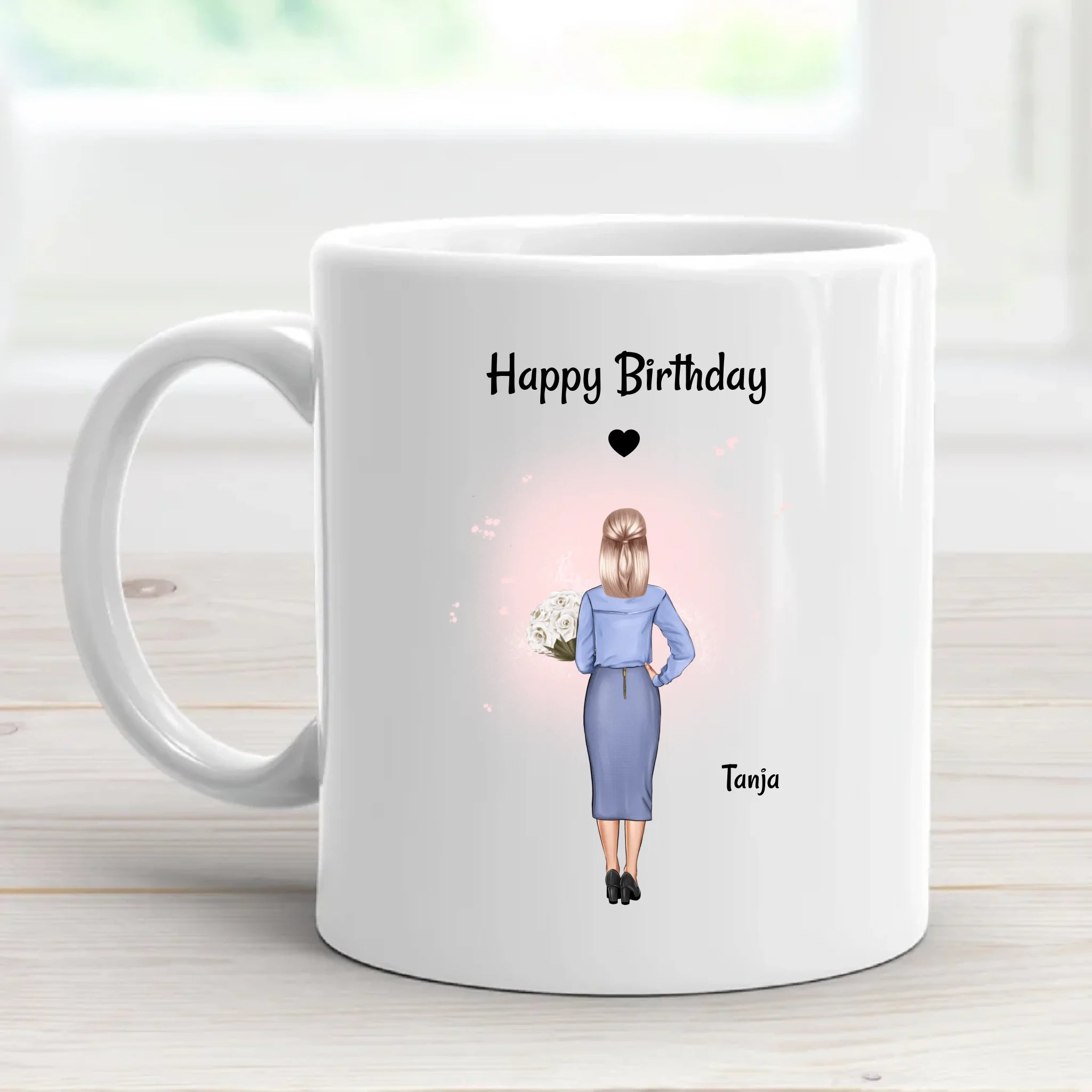 Geschenk Tasse beste Chefin personalisiert - Cantty