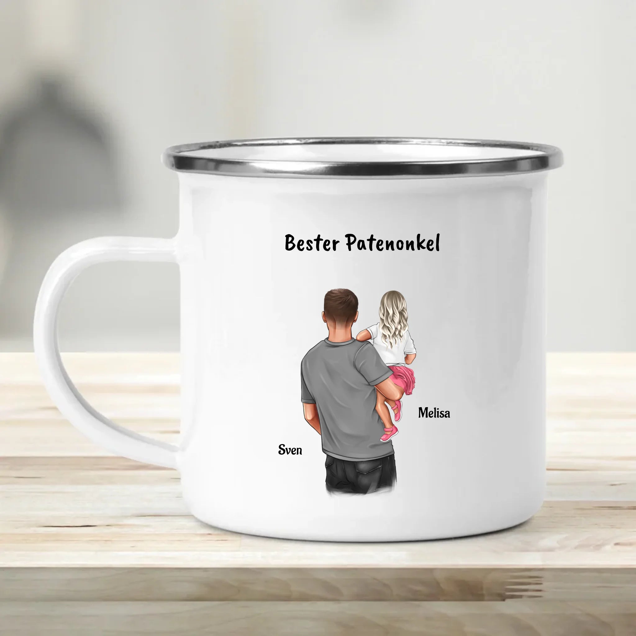 Geschenk Tasse für Patenonkel personalisiert gestalten - Cantty