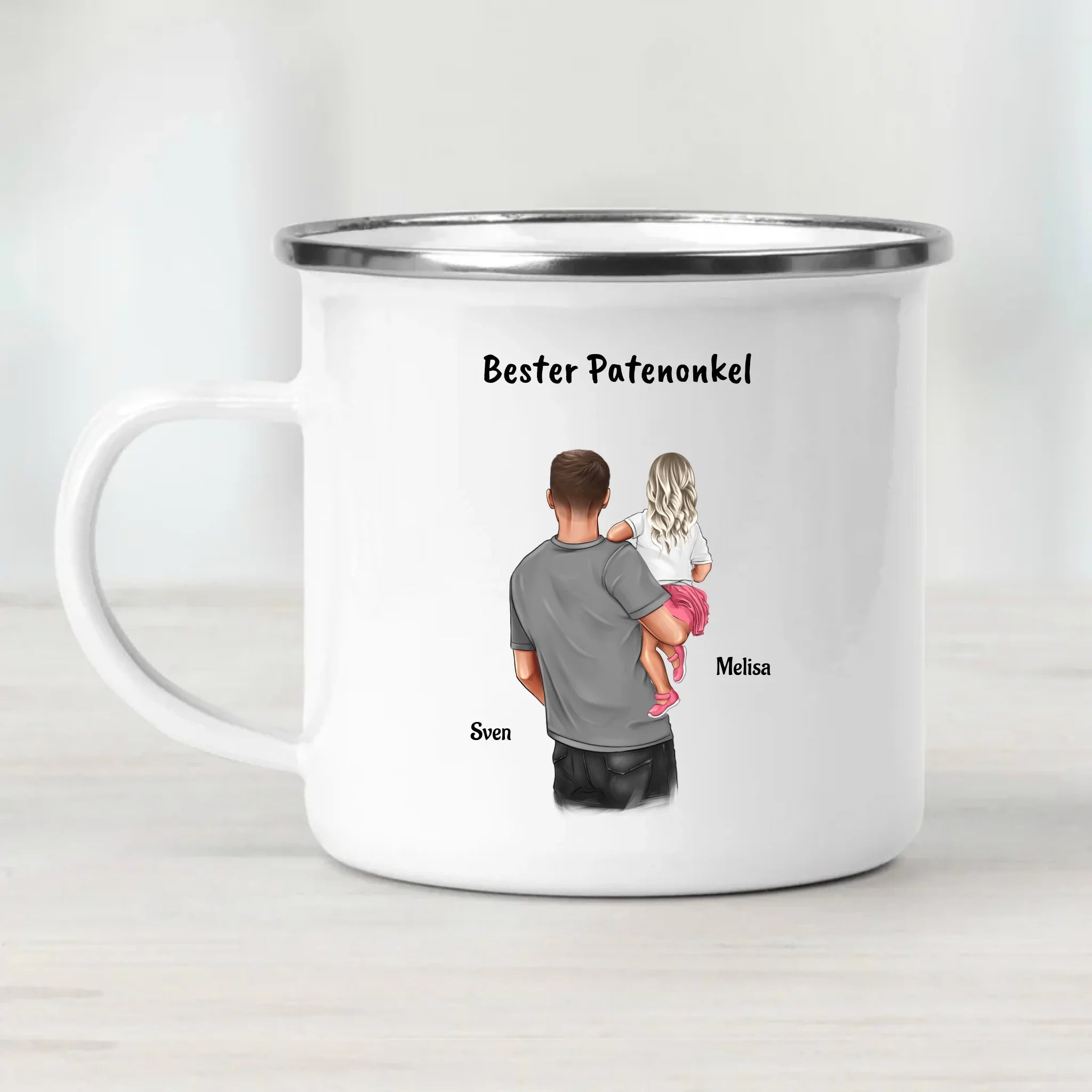 Geschenk Tasse für Patenonkel personalisiert gestalten - Cantty