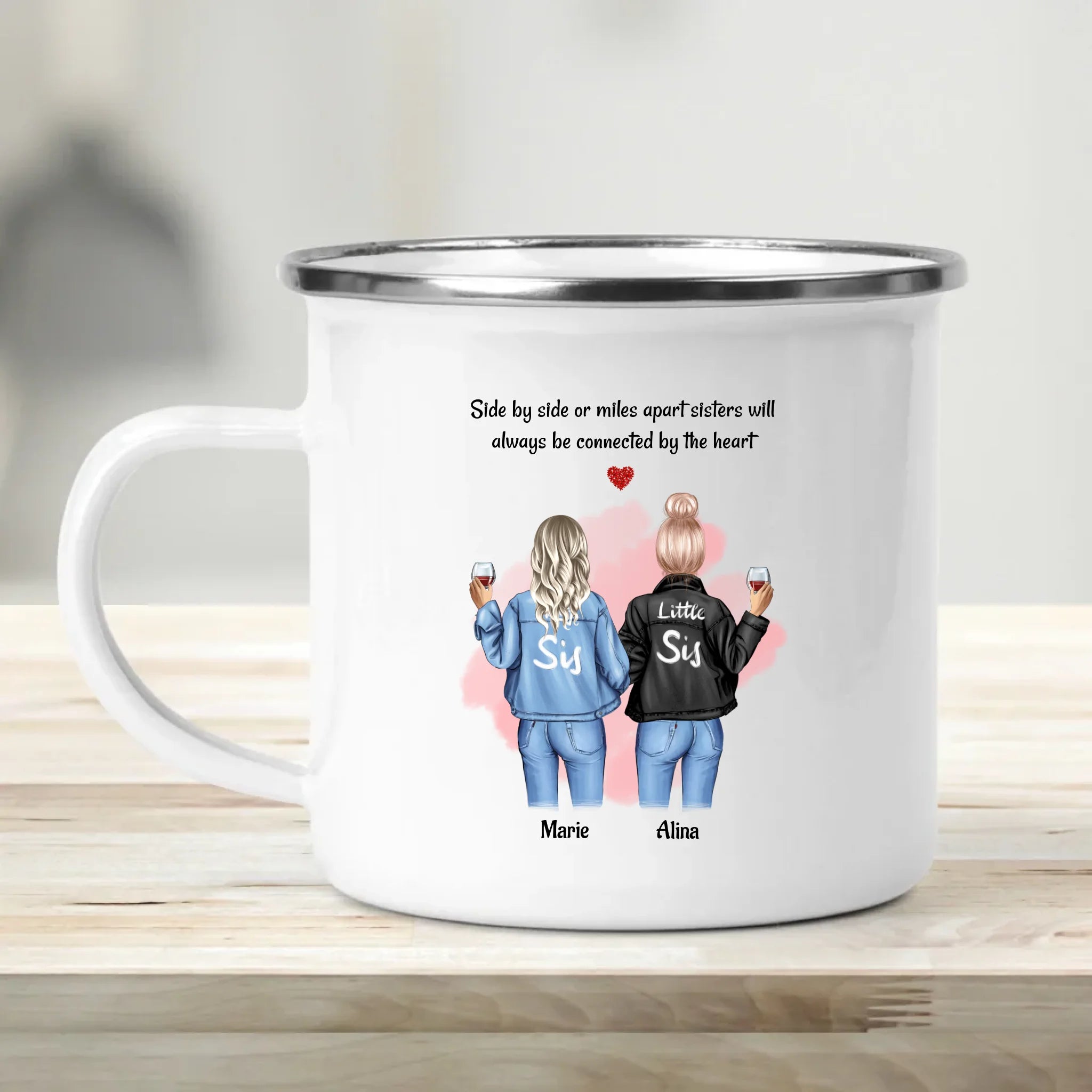 Geschenk Tasse für Schwesterherz personalisieren - Cantty
