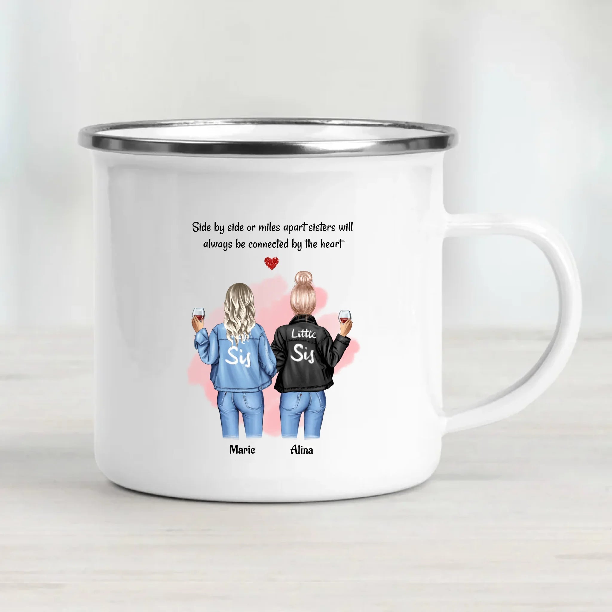 Geschenk Tasse für Schwesterherz personalisieren - Cantty