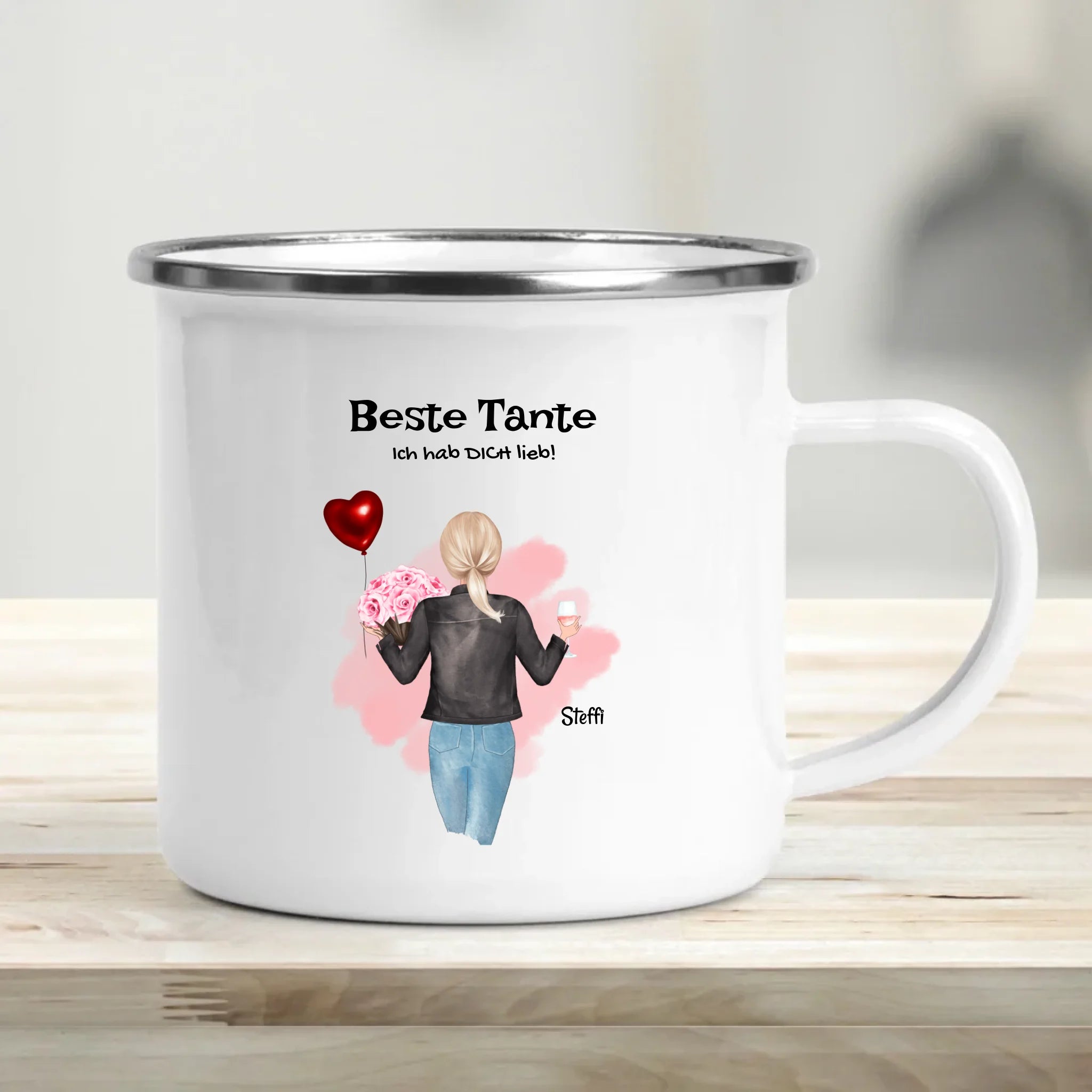 Geschenk Tasse für Tante personalisiert - Cantty