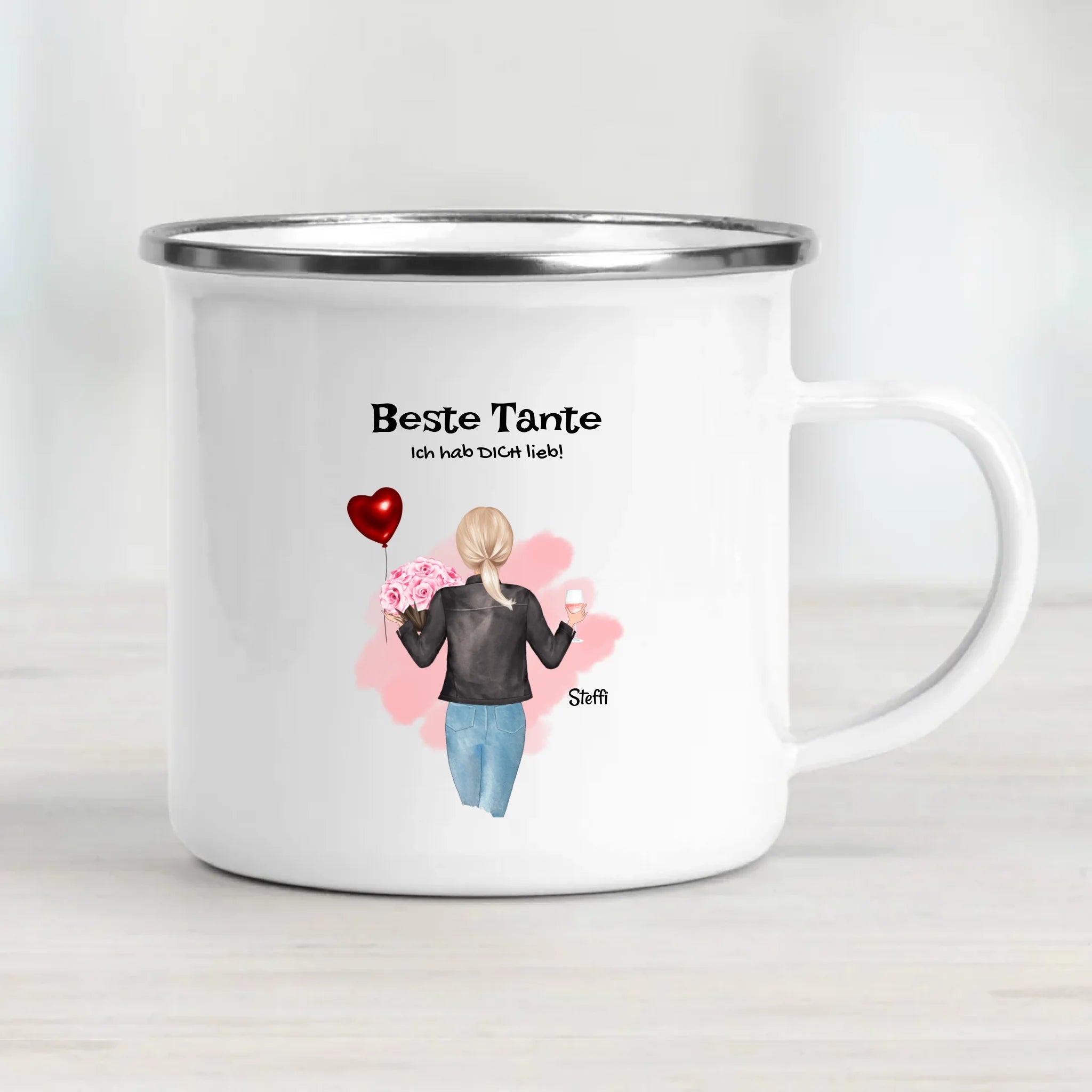 Geschenk Tasse für Tante personalisiert - Cantty
