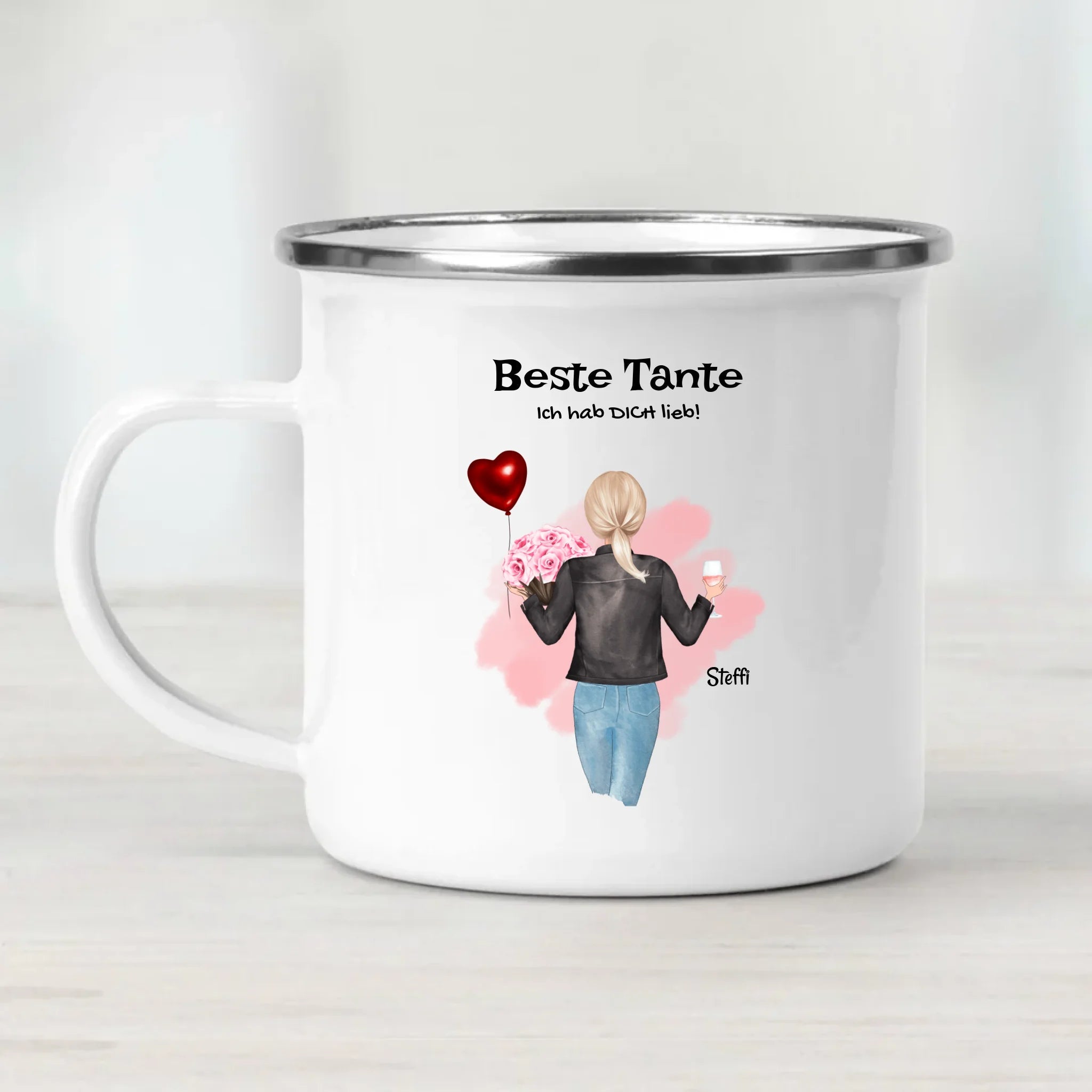 Geschenk Tasse für Tante personalisiert - Cantty