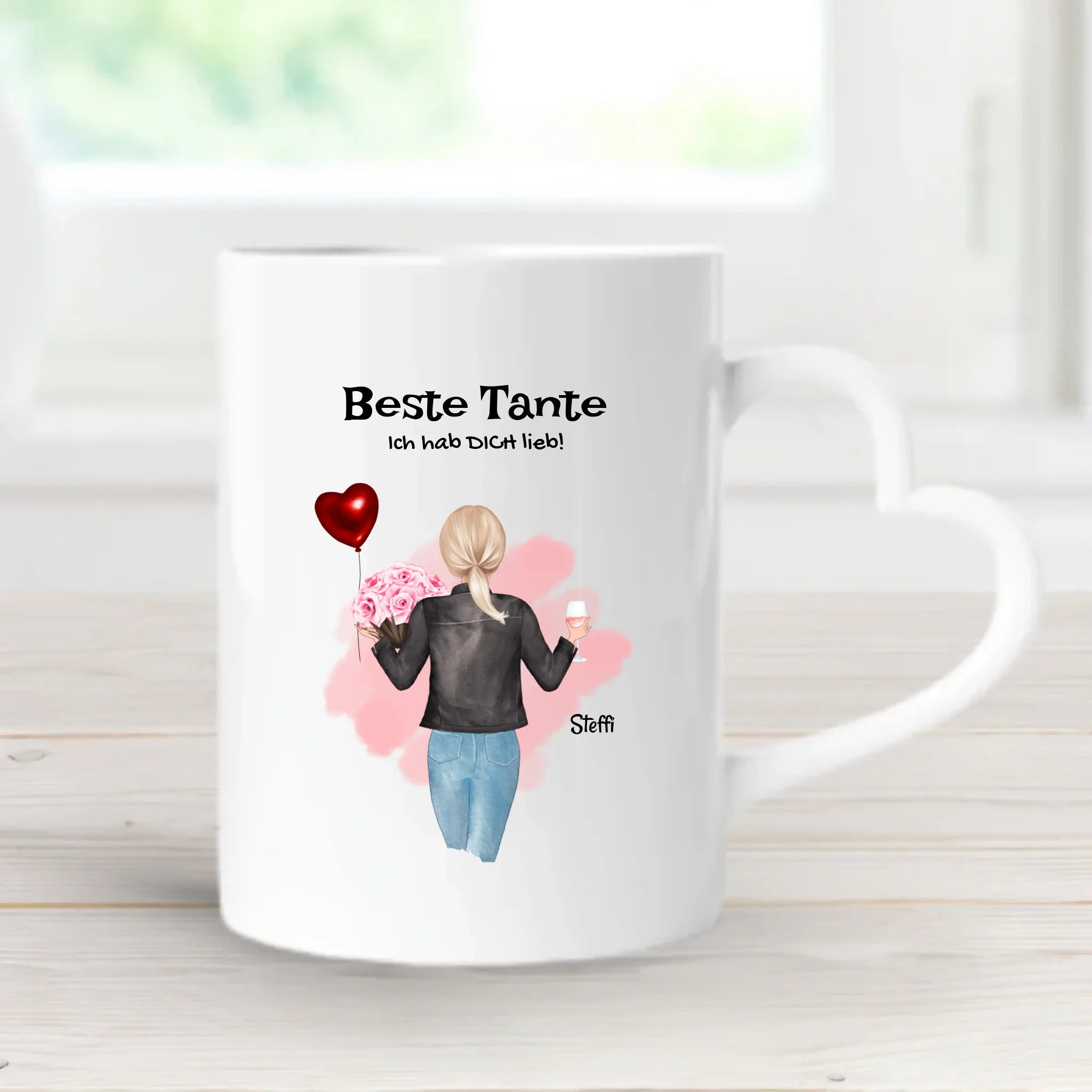 Geschenk Tasse für Tante personalisiert - Cantty