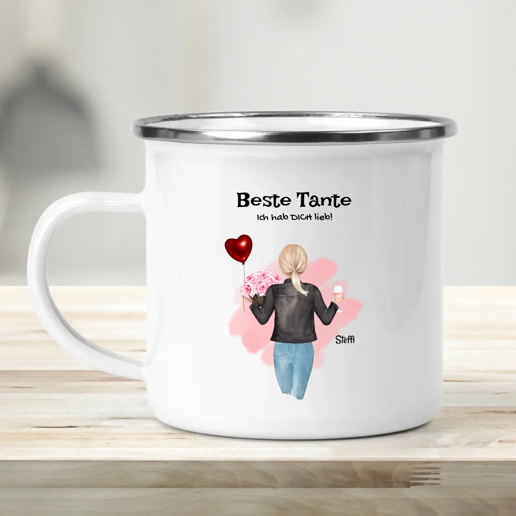 Geschenk Tasse für Tante personalisiert - Cantty