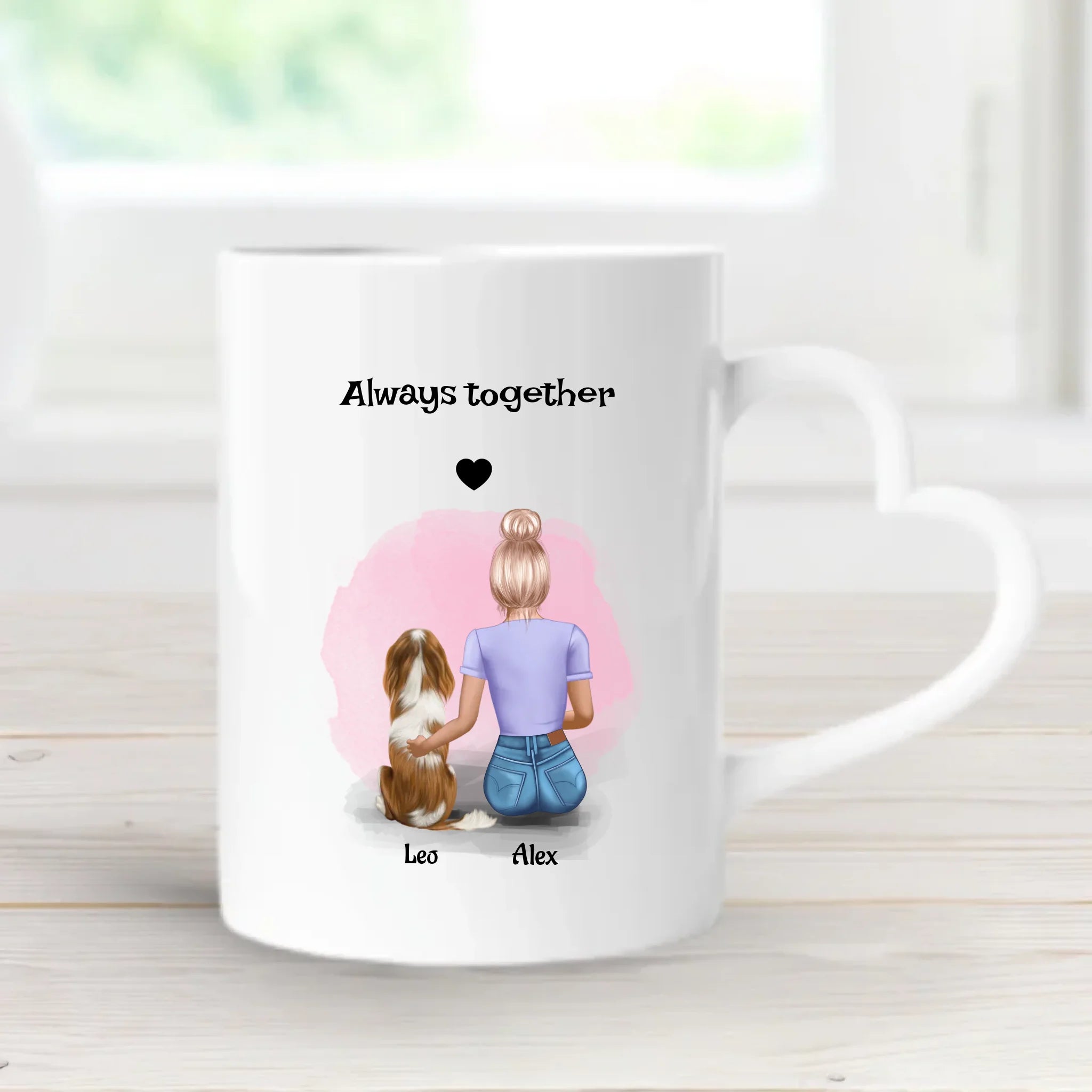 Geschenk Tasse Hund Bild für beste Freundin, Schwester, Cousine & Tochter - Cantty