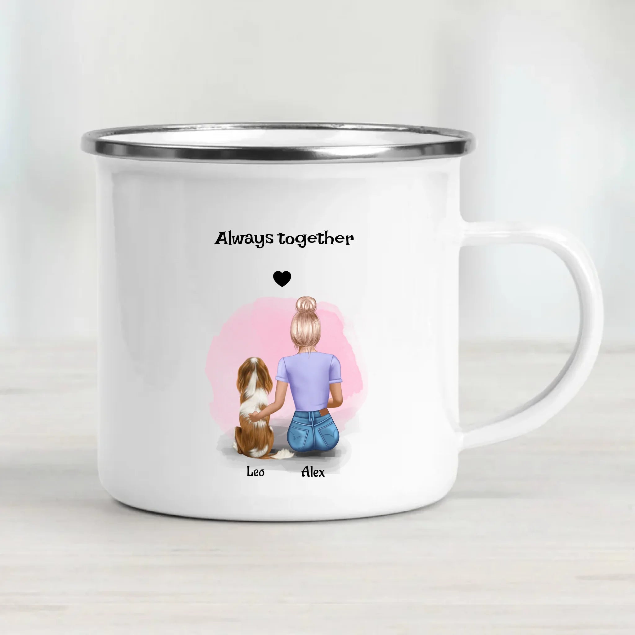 Geschenk Tasse Hund Bild für beste Freundin, Schwester, Cousine & Tochter - Cantty