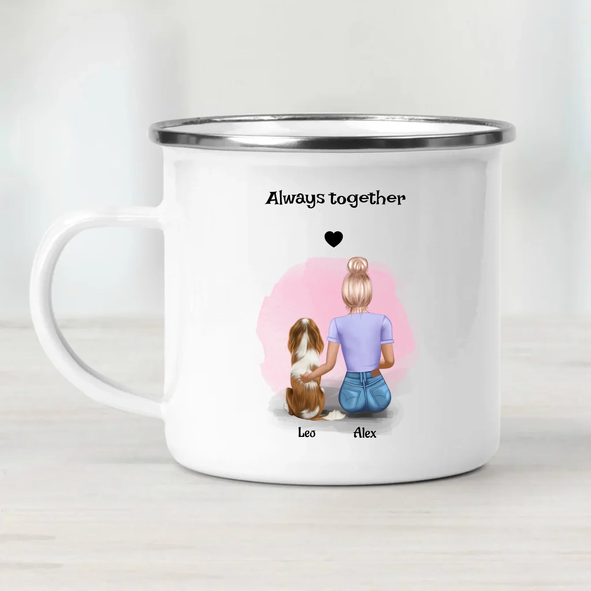 Geschenk Tasse Hund Bild für beste Freundin, Schwester, Cousine & Tochter - Cantty