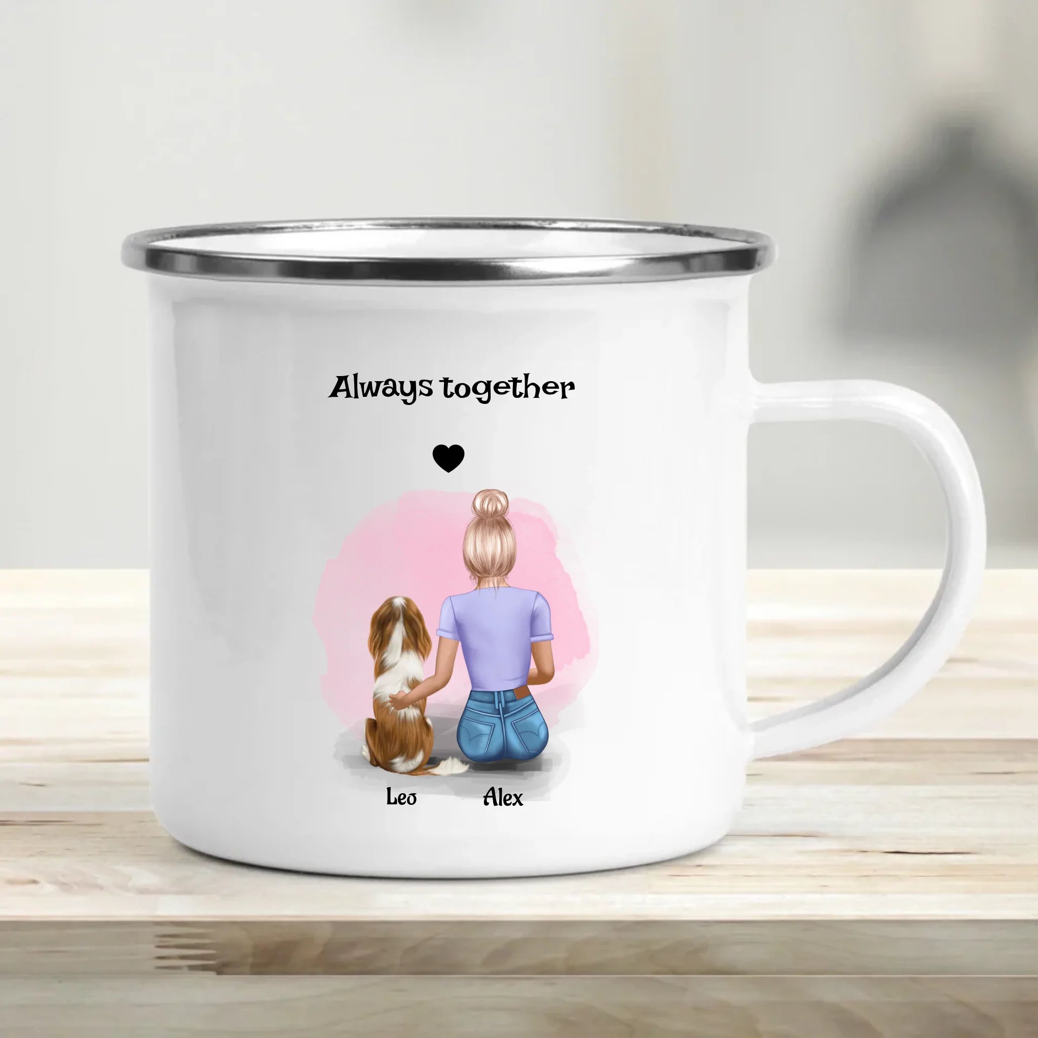 Geschenk Tasse Hund Bild für beste Freundin, Schwester, Cousine & Tochter - Cantty