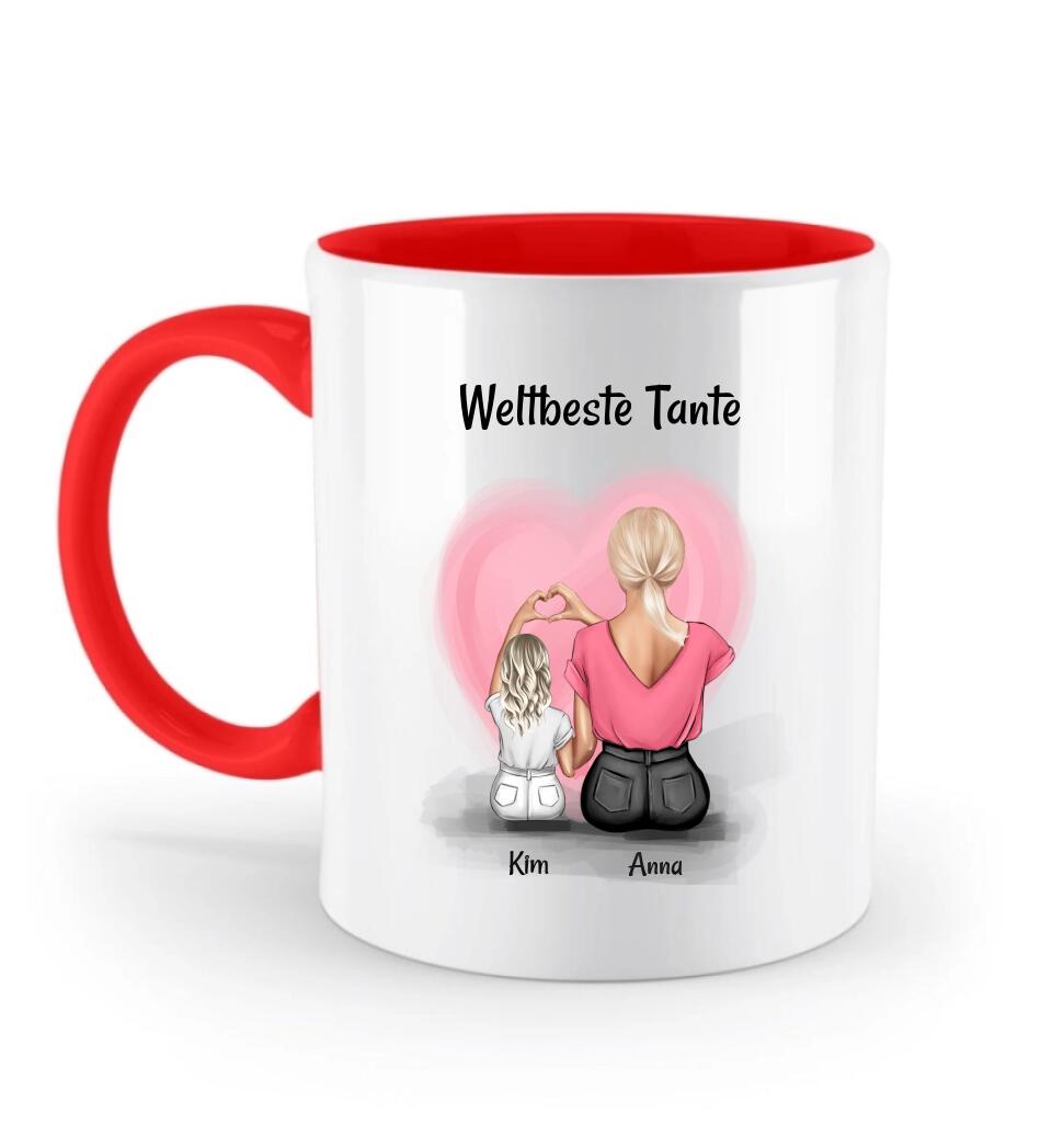 Geschenk Tasse personalisiert für Tante - Cantty