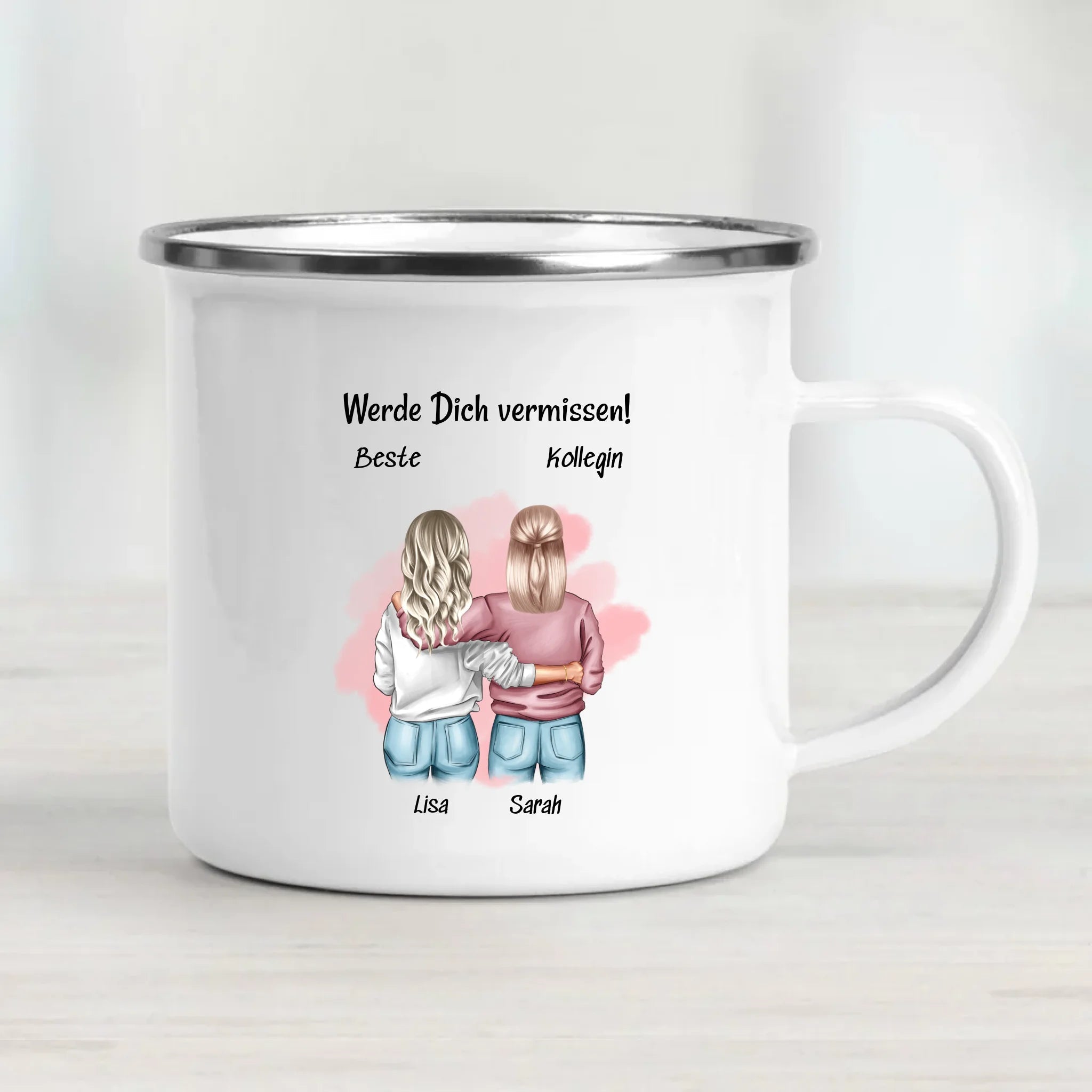 Geschenk Tasse zum Abschied Arbeitskollegin personalisiert - Cantty