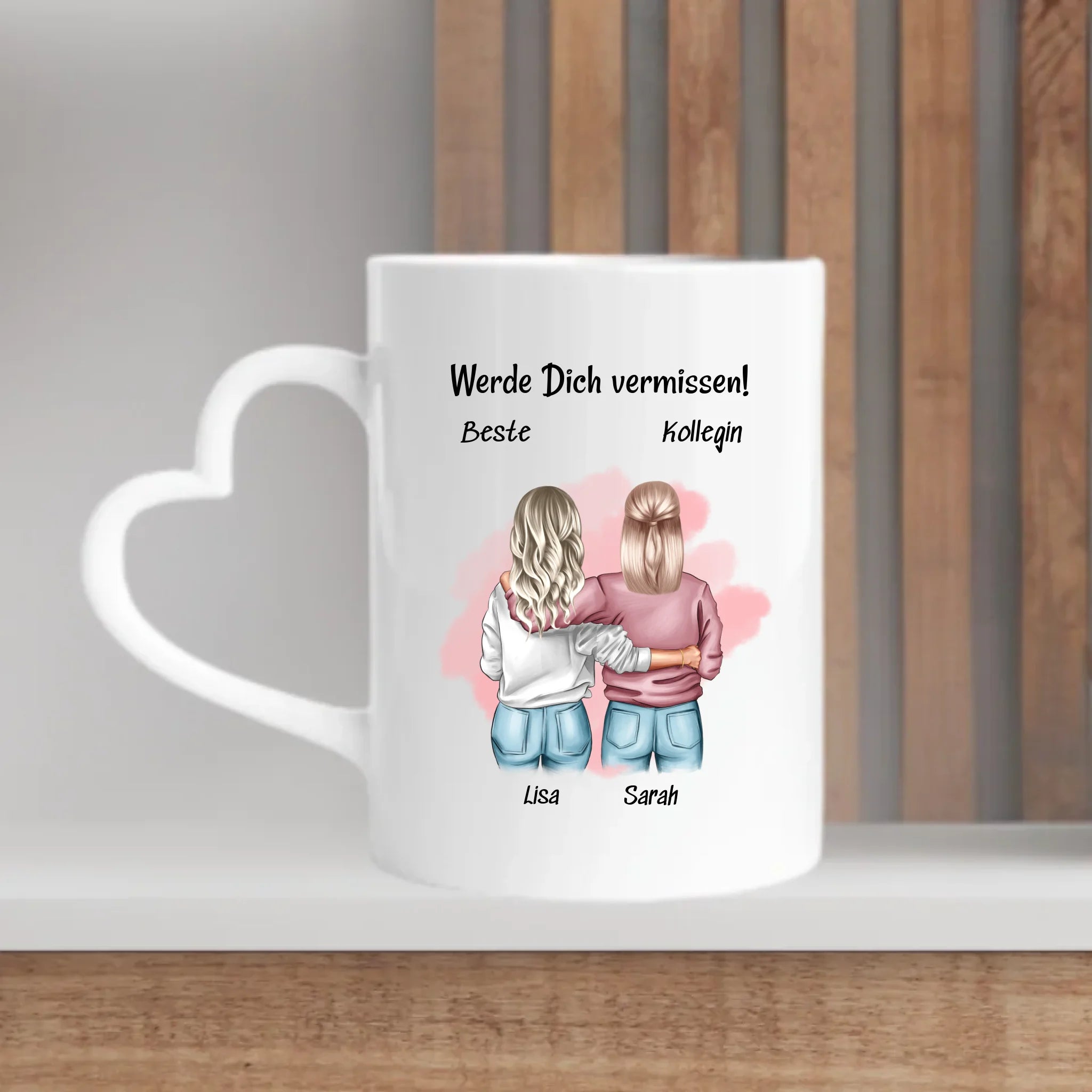 Geschenk Tasse zum Abschied Arbeitskollegin personalisiert - Cantty