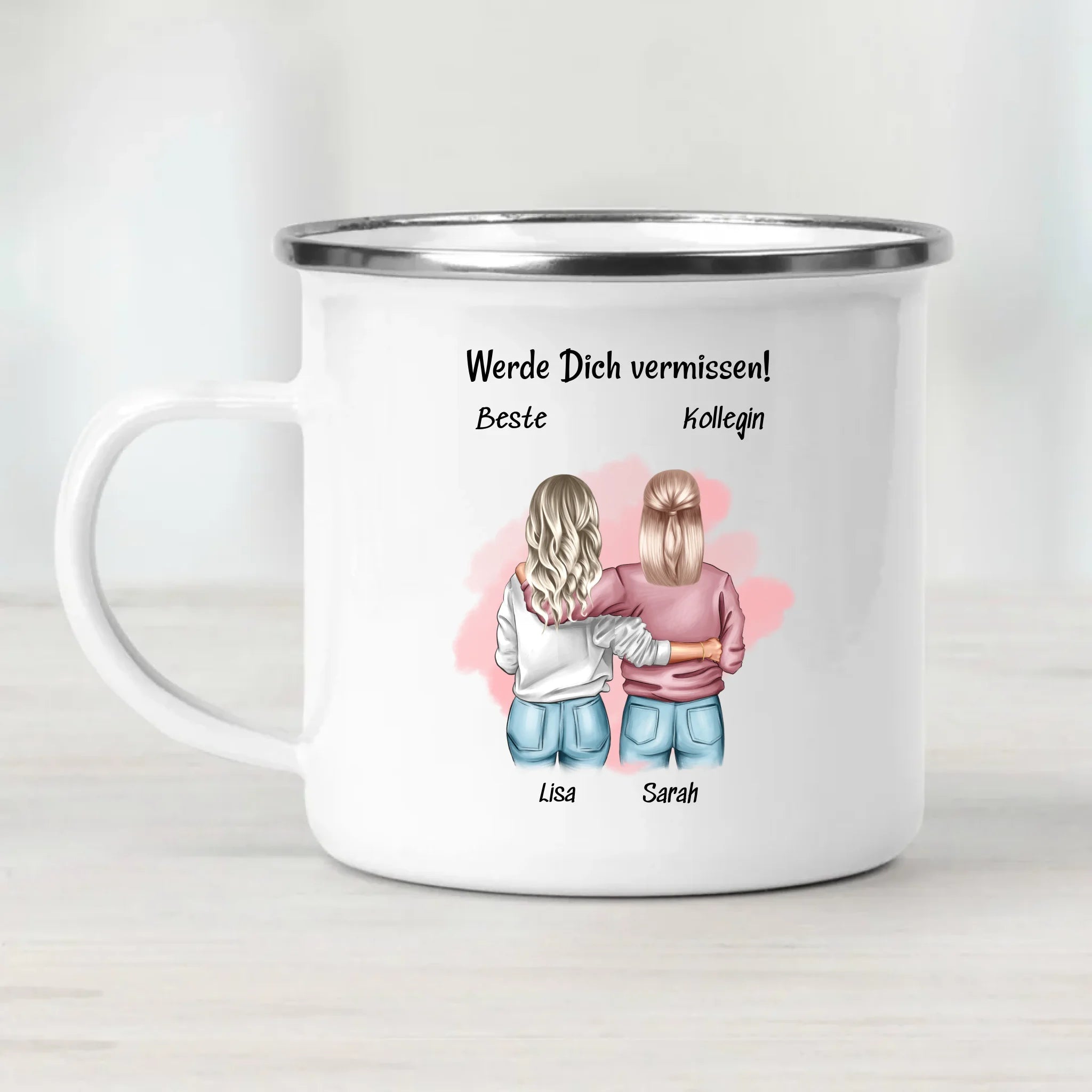 Geschenk Tasse zum Abschied Arbeitskollegin personalisiert - Cantty