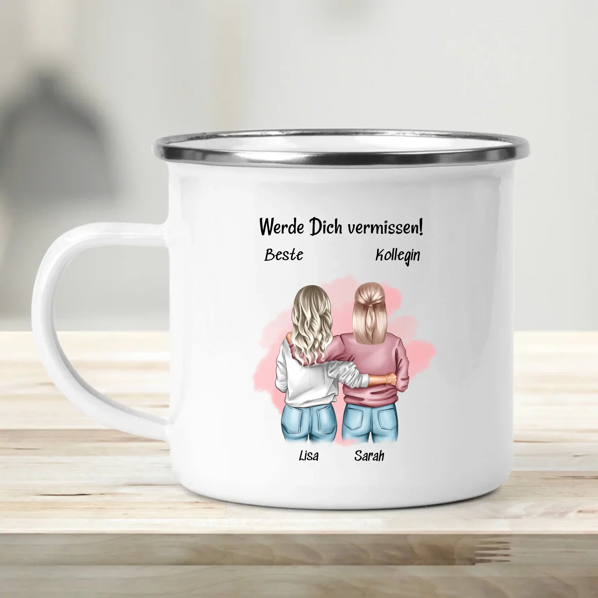 Geschenk Tasse zum Abschied Arbeitskollegin personalisiert - Cantty