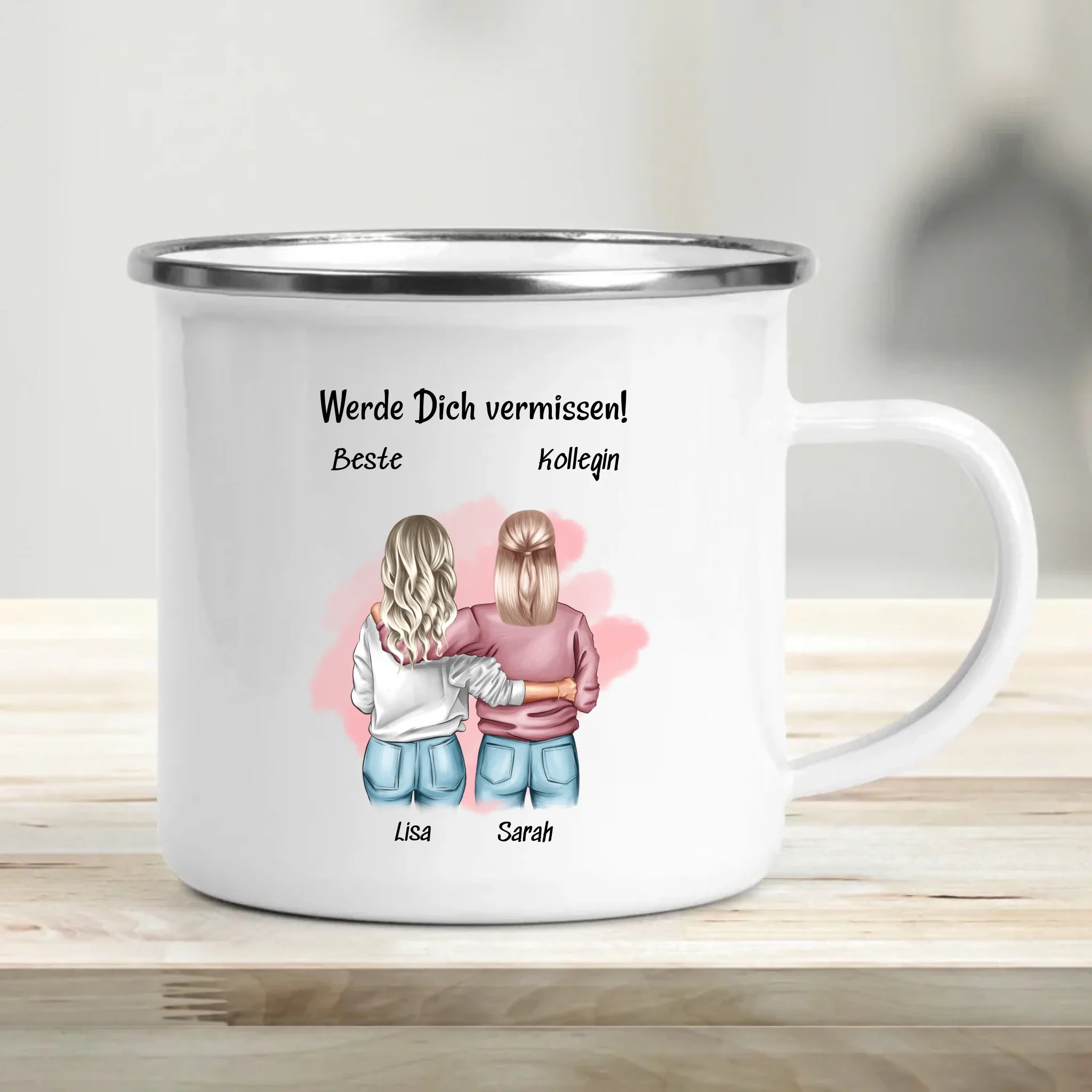 Geschenk Tasse zum Abschied Arbeitskollegin personalisiert - Cantty