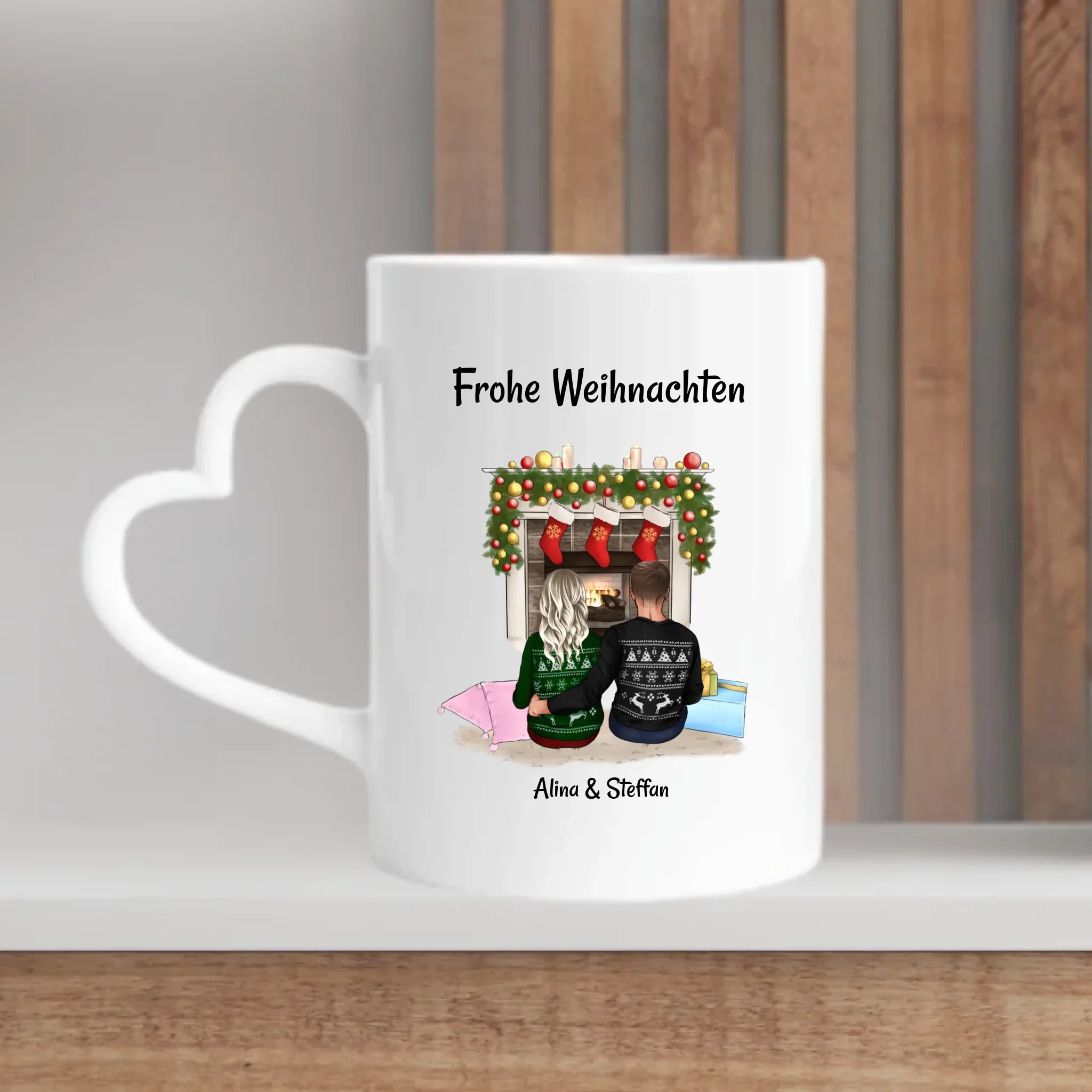 Geschenk Weihnachten Tasse für Freundin personalisieren - Cantty