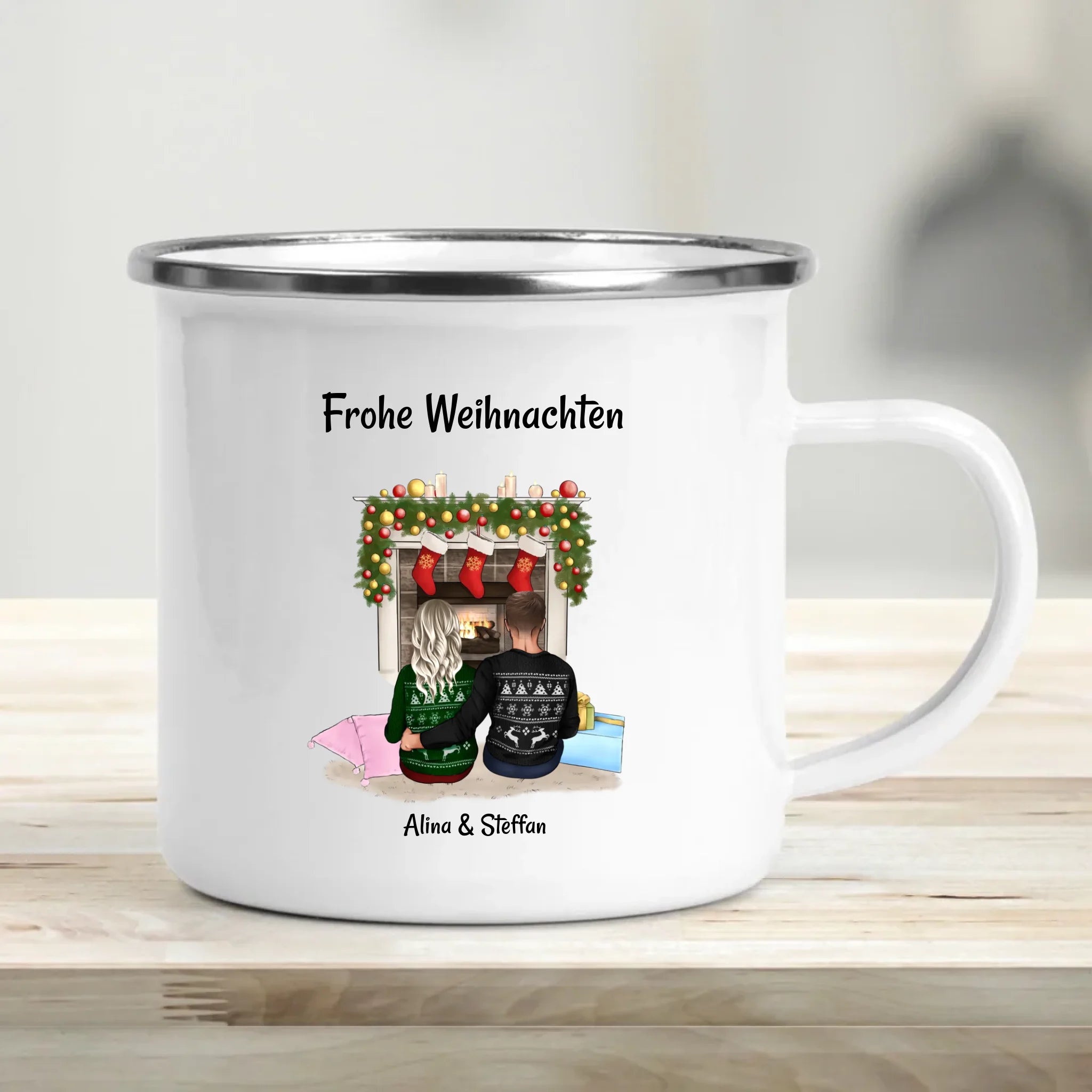 Geschenk Weihnachten Tasse für Freundin personalisieren - Cantty
