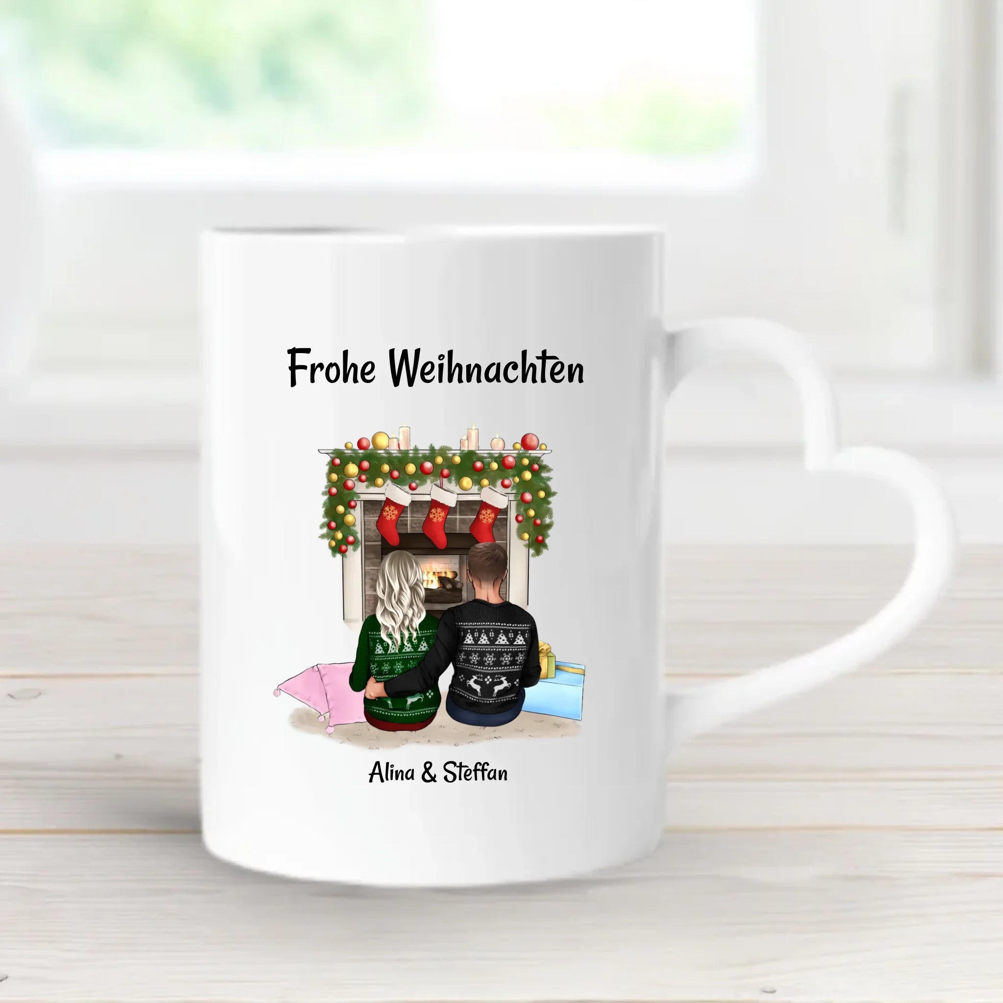 Geschenk Weihnachten Tasse für Freundin personalisieren - Cantty