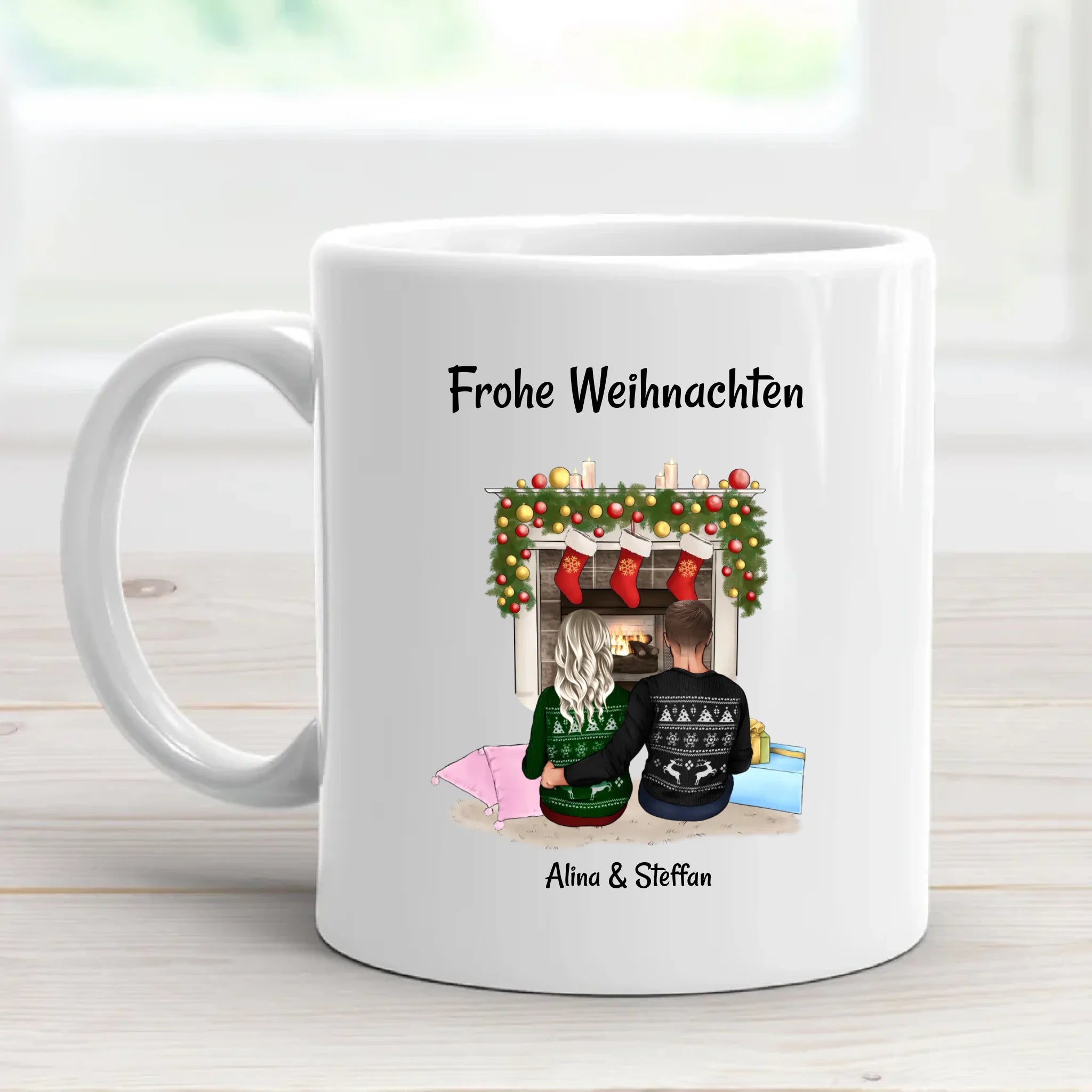Geschenk Weihnachten Tasse für Freundin personalisieren - Cantty