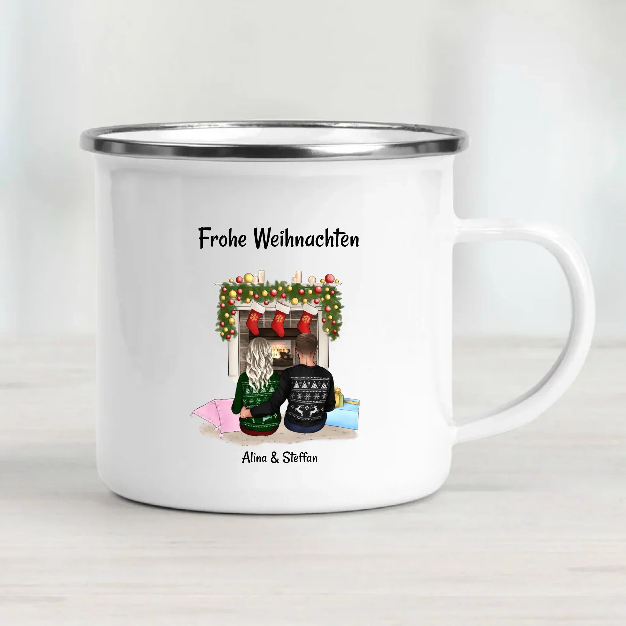 Geschenk Weihnachten Tasse für Freundin personalisieren - Cantty