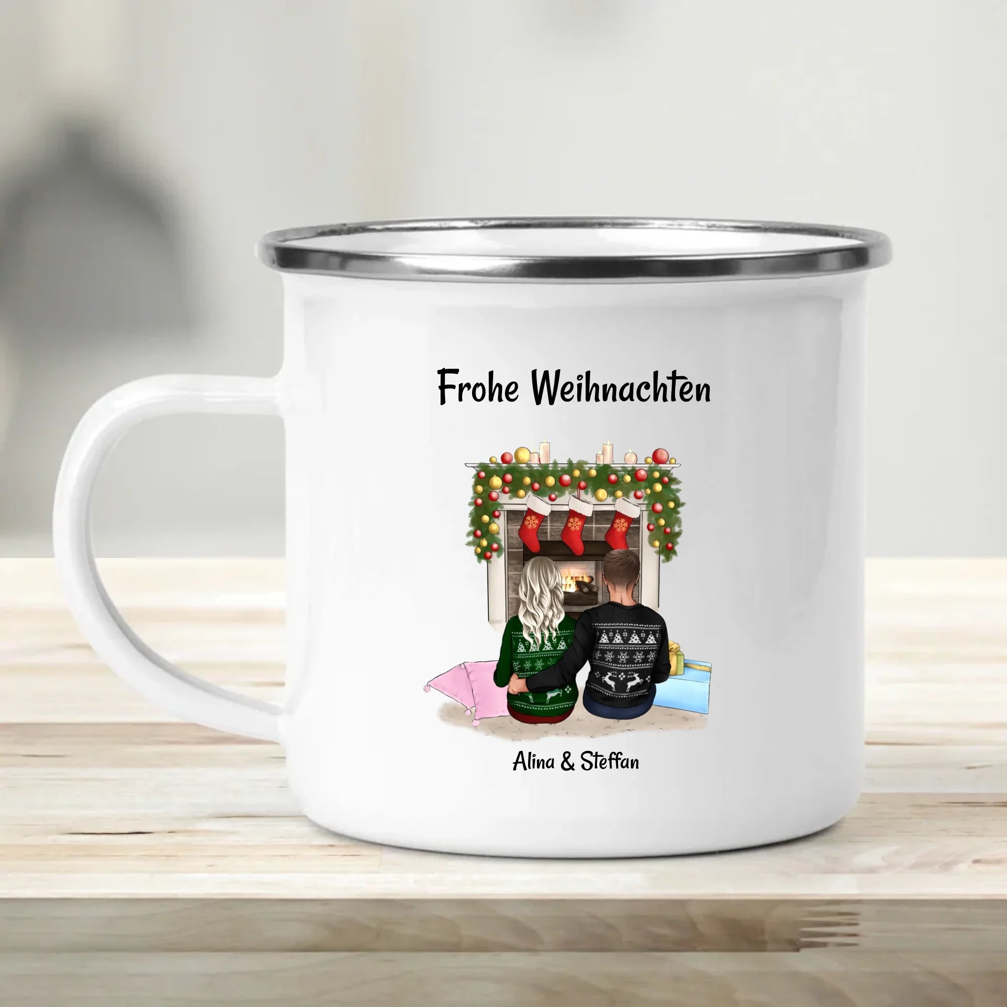Geschenk Weihnachten Tasse für Freundin personalisieren - Cantty