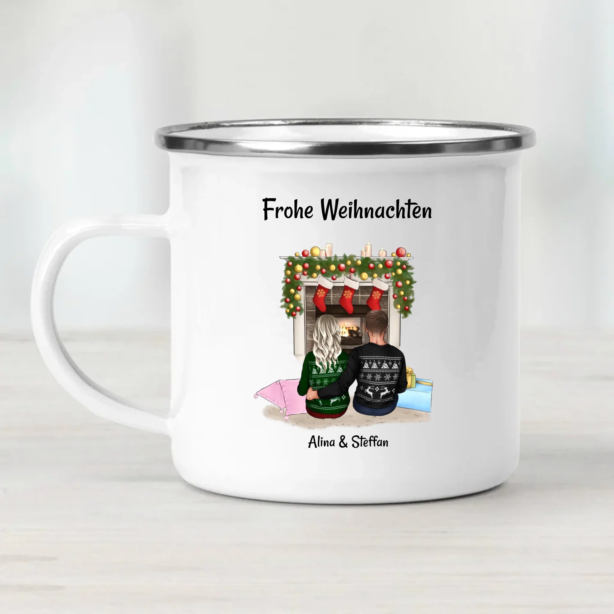 Geschenk Weihnachten Tasse für Freundin personalisieren - Cantty