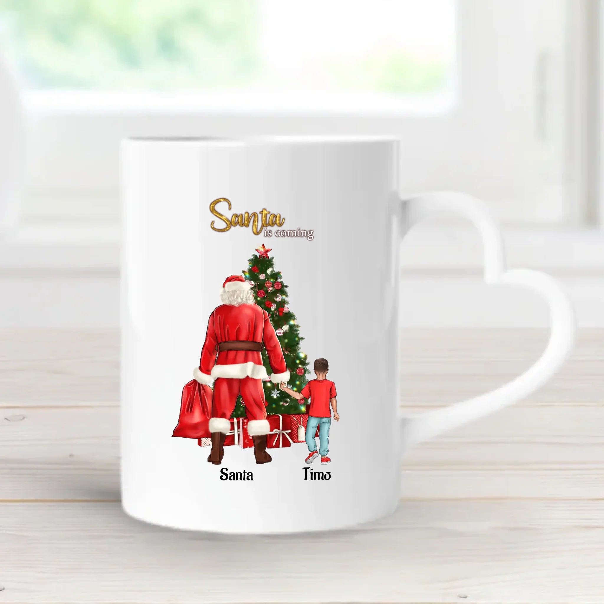 Geschenk Weihnachten Tasse für kleinen Jungen gestalten - Cantty