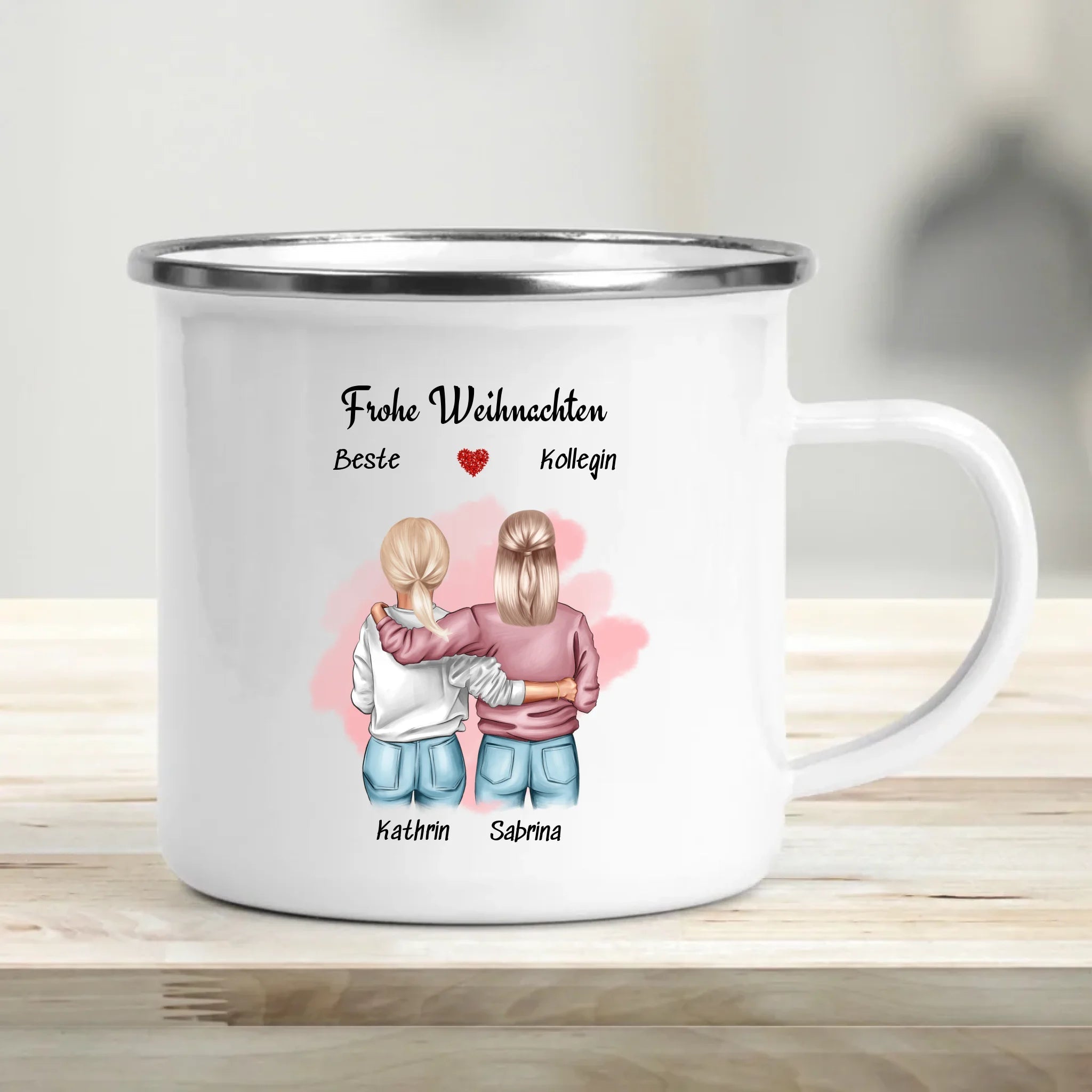 Geschenkidee Tasse für Lieblingskollegin zu Weihnachten gestalten - Cantty