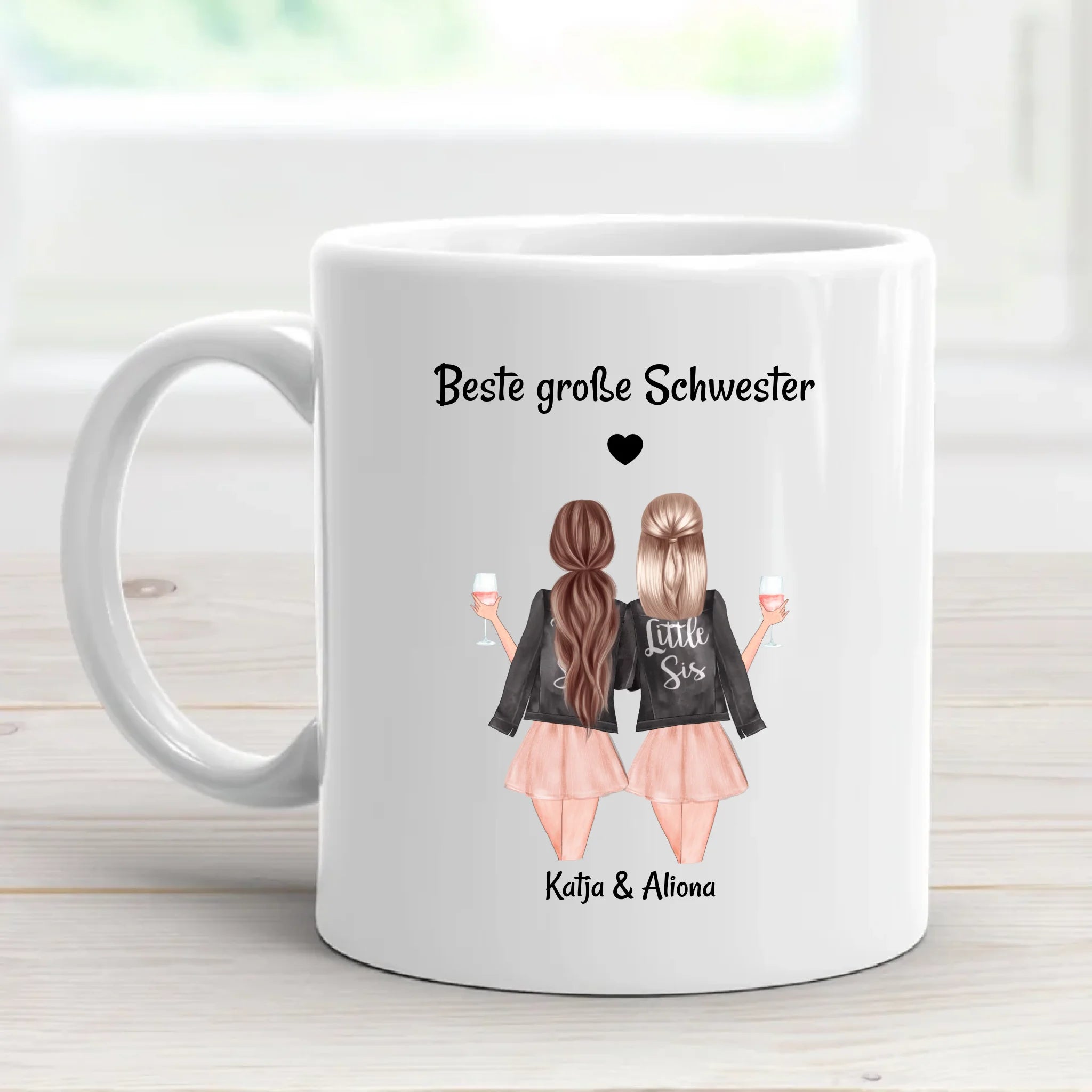 Große und Kleine Schwester Tasse - Cantty