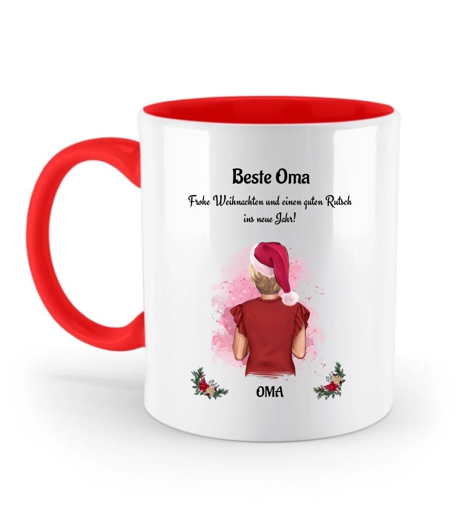 Großmutter Tasse Weihnachtsgeschenk bedrucken - Cantty