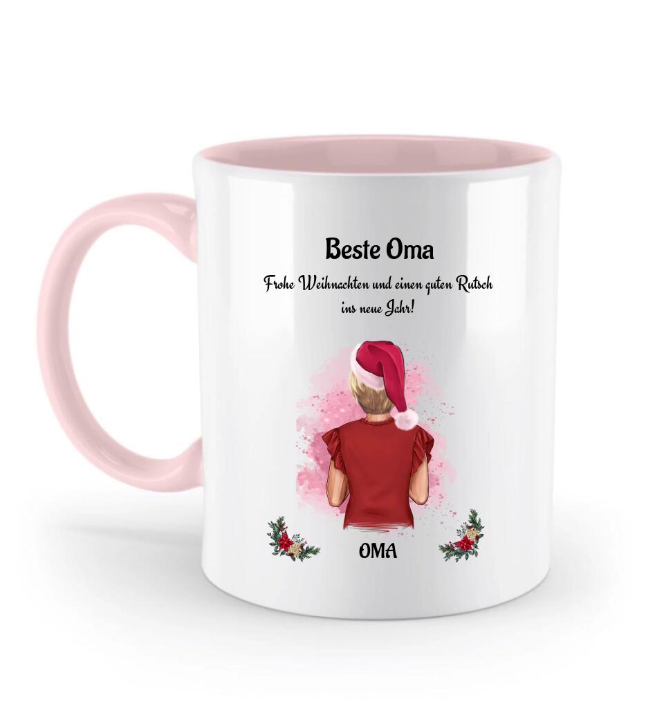 Großmutter Tasse Weihnachtsgeschenk bedrucken - Cantty