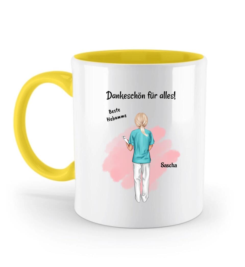 Hebamme Dankeschön Geschenk Tasse - Cantty