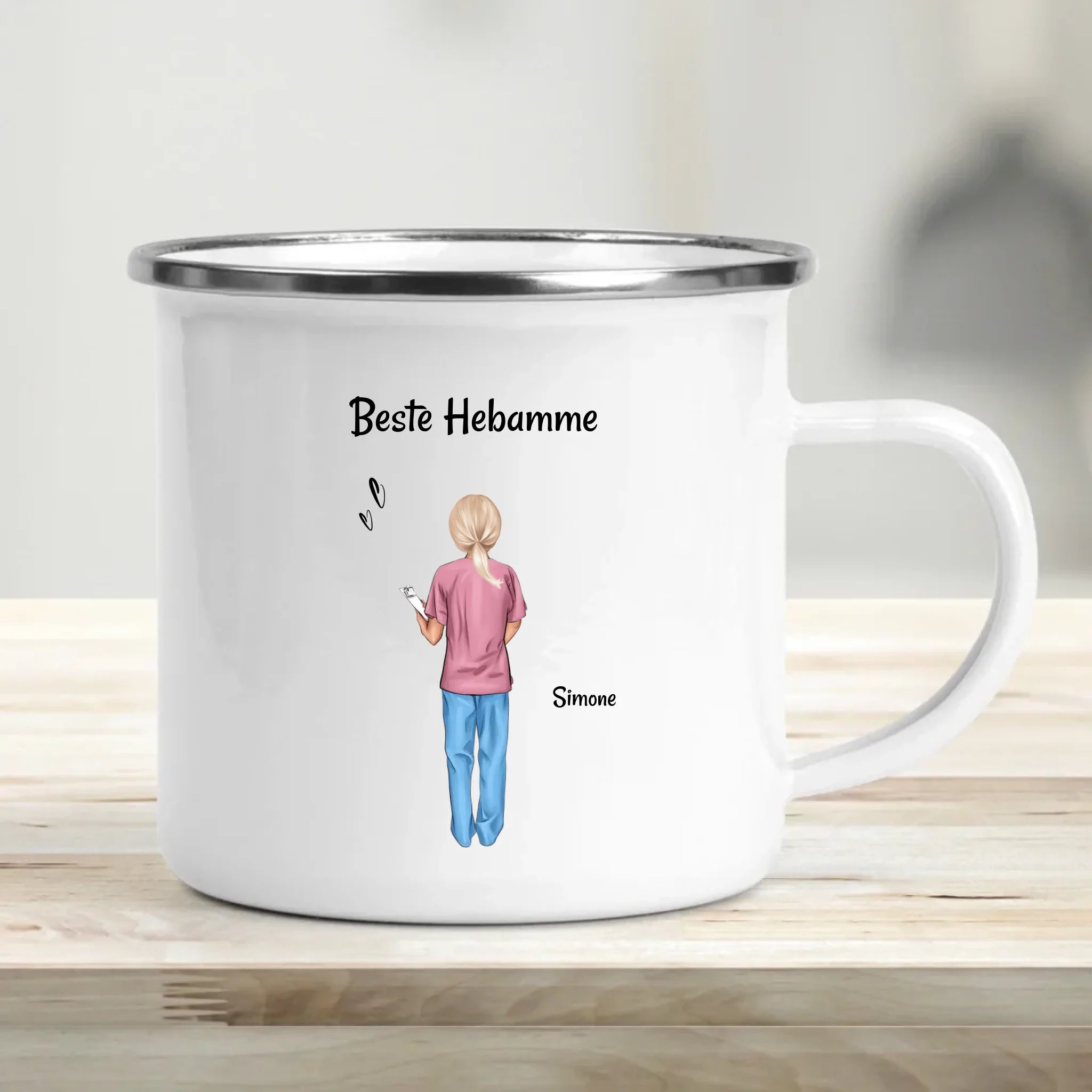Hebamme Tasse personalisiert - Cantty