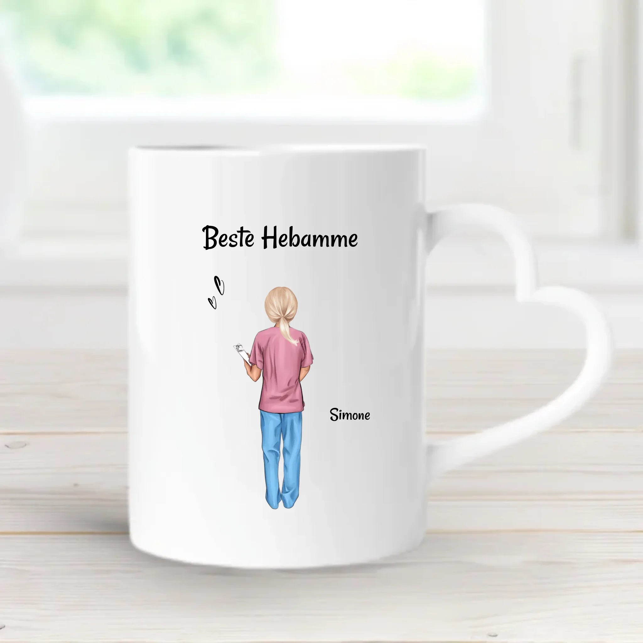 Hebamme Tasse personalisiert - Cantty