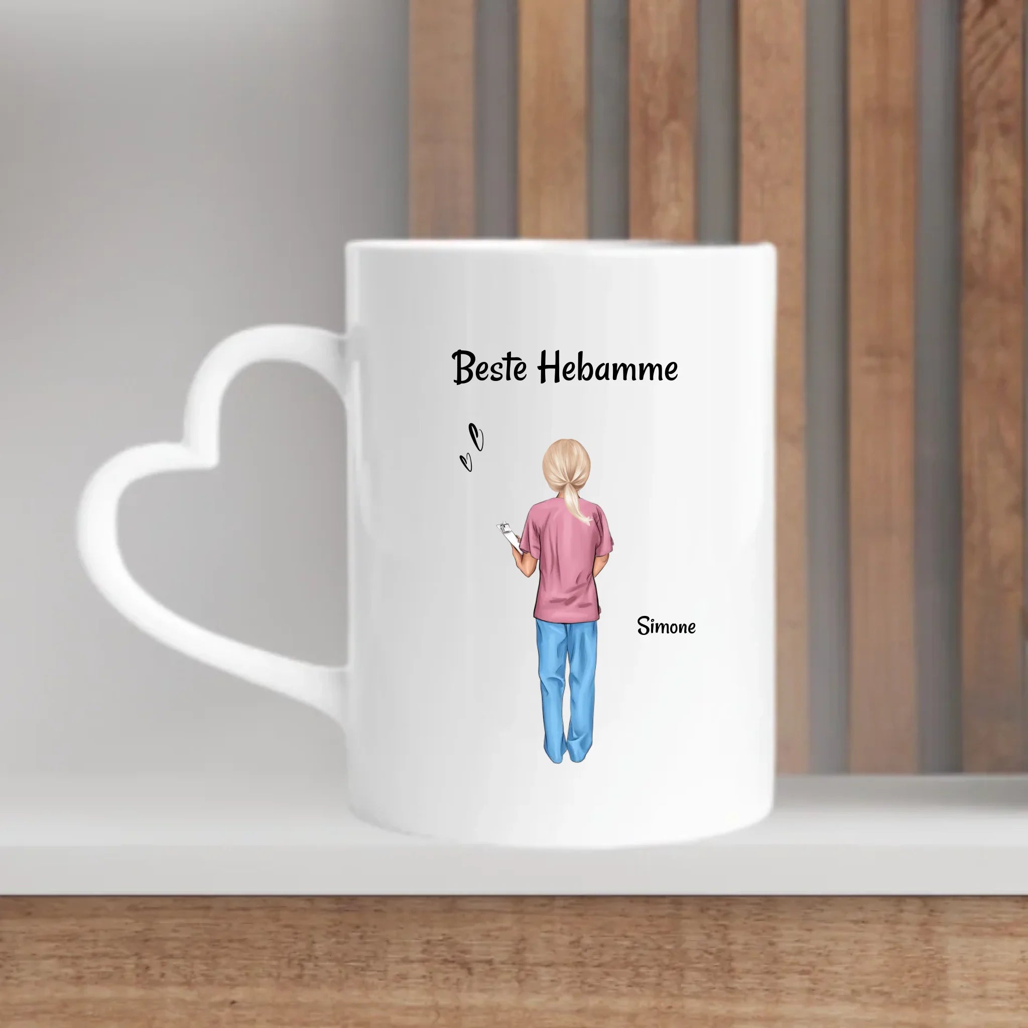 Hebamme Tasse personalisiert - Cantty
