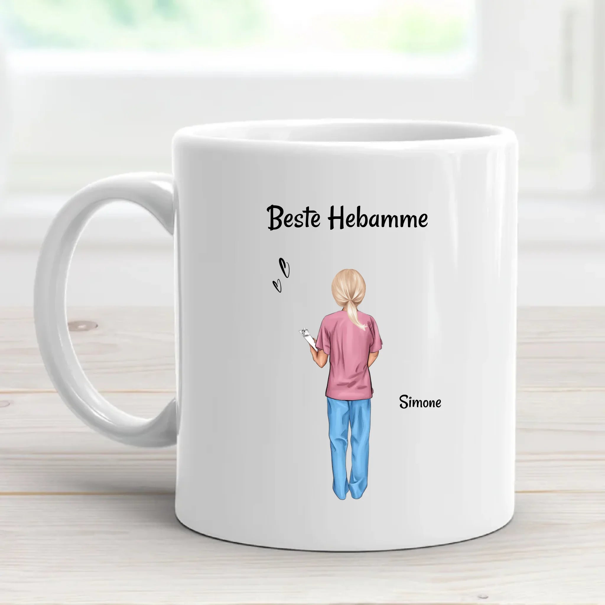 Hebamme Tasse personalisiert - Cantty