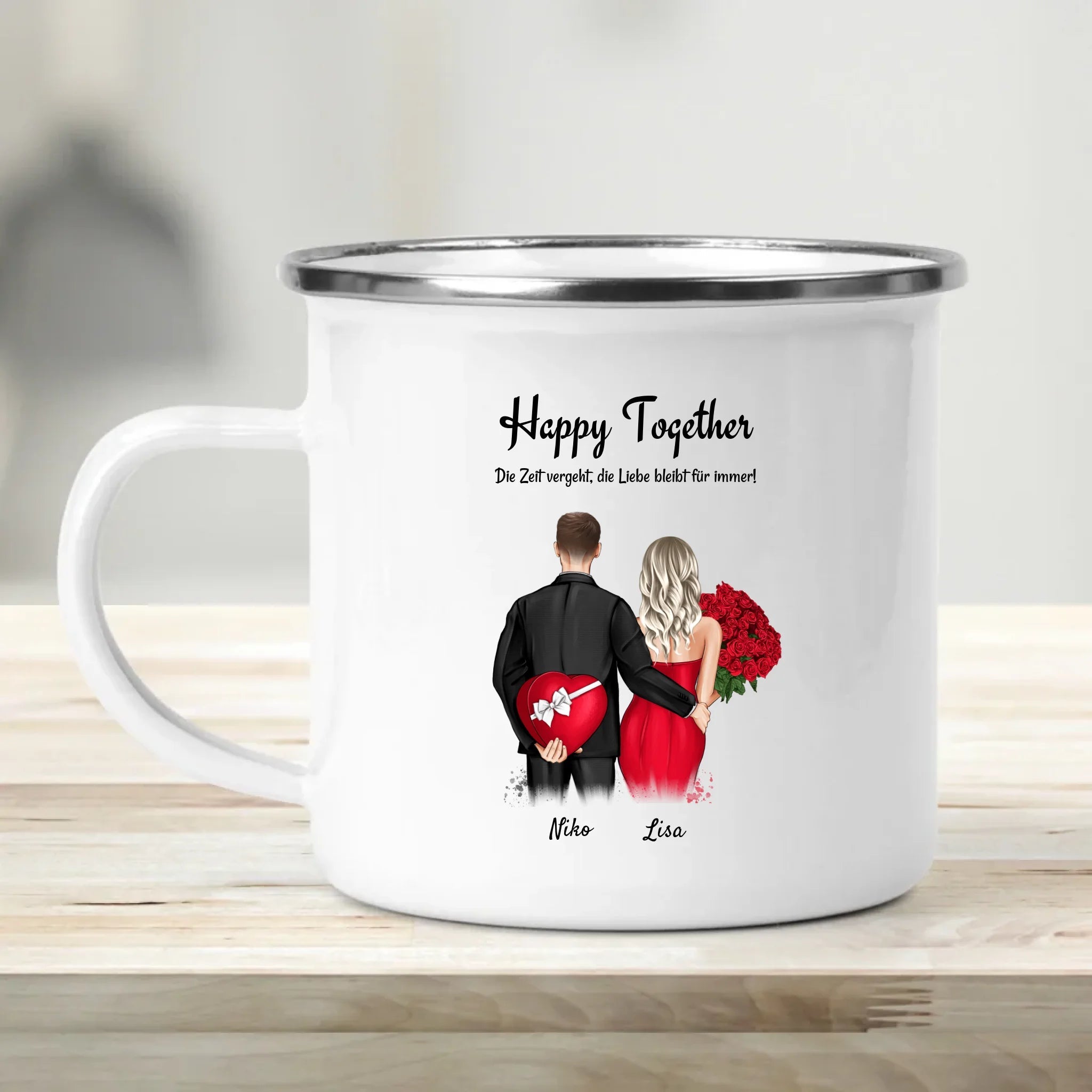 Hochzeitstag Geschenk Tasse gestalten - Cantty