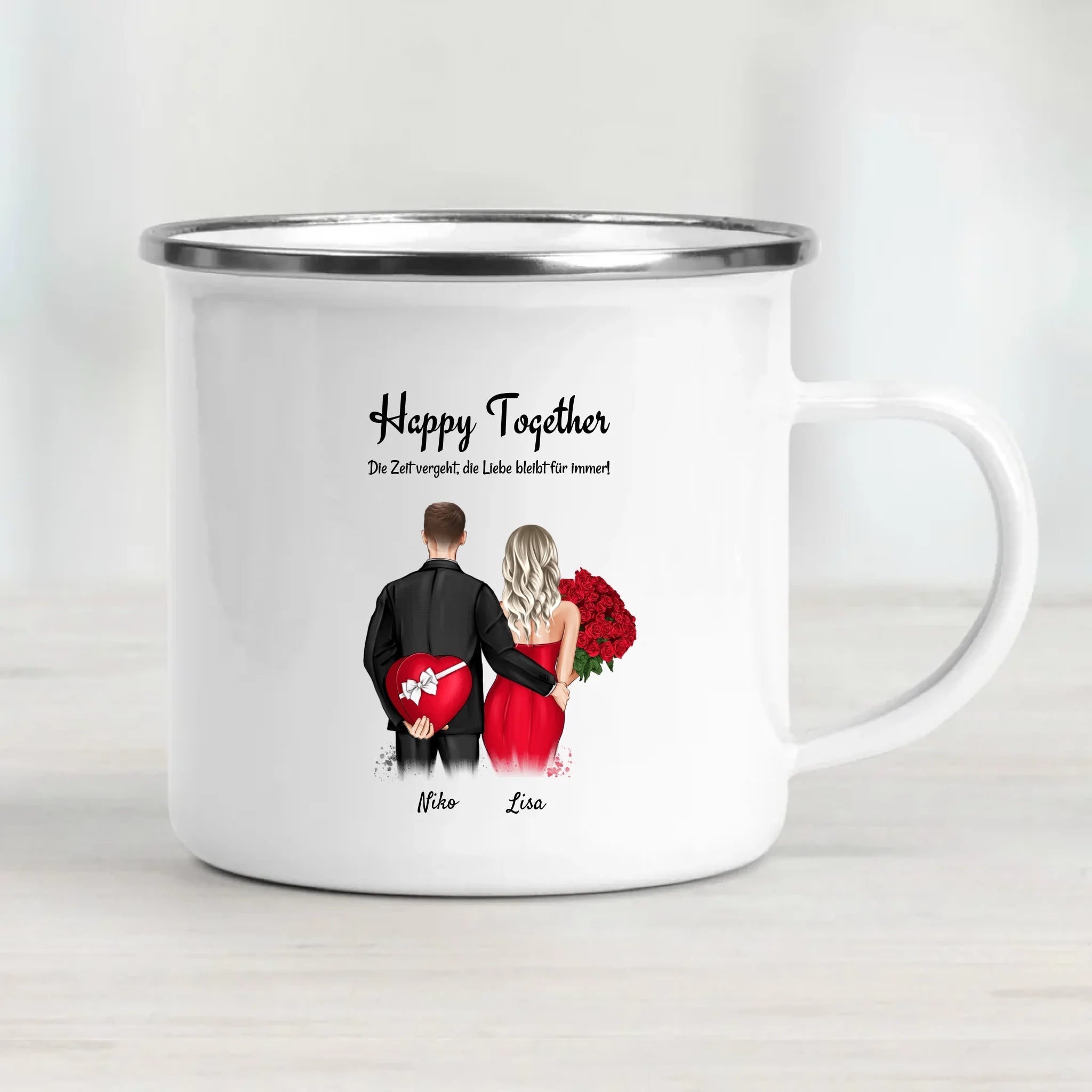 Hochzeitstag Geschenk Tasse gestalten - Cantty