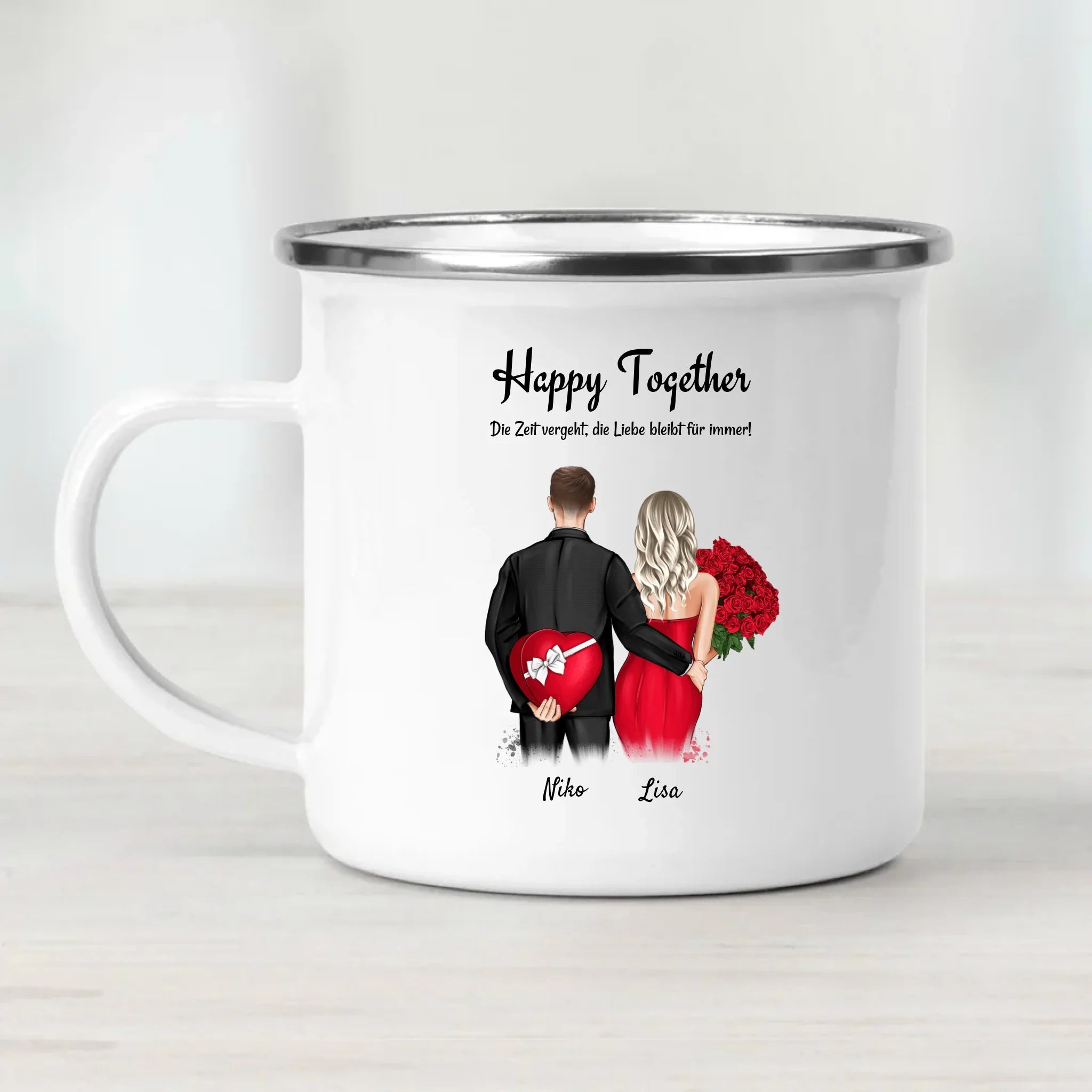 Hochzeitstag Geschenk Tasse gestalten - Cantty