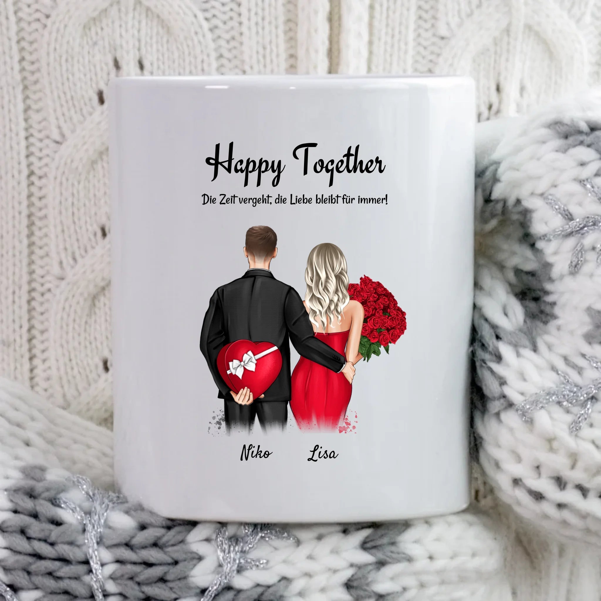Hochzeitstag Geschenk Tasse gestalten - Cantty
