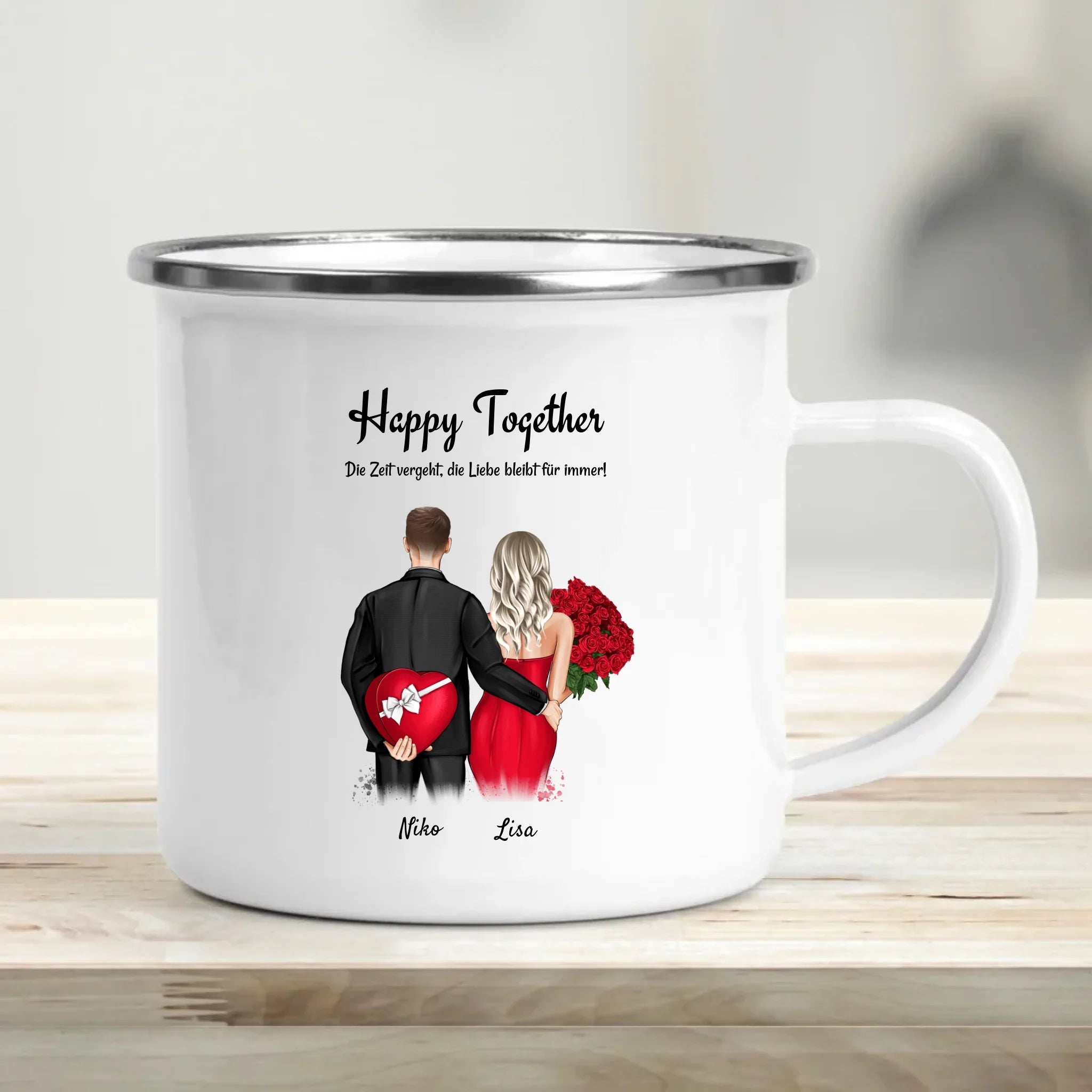 Hochzeitstag Geschenk Tasse gestalten - Cantty
