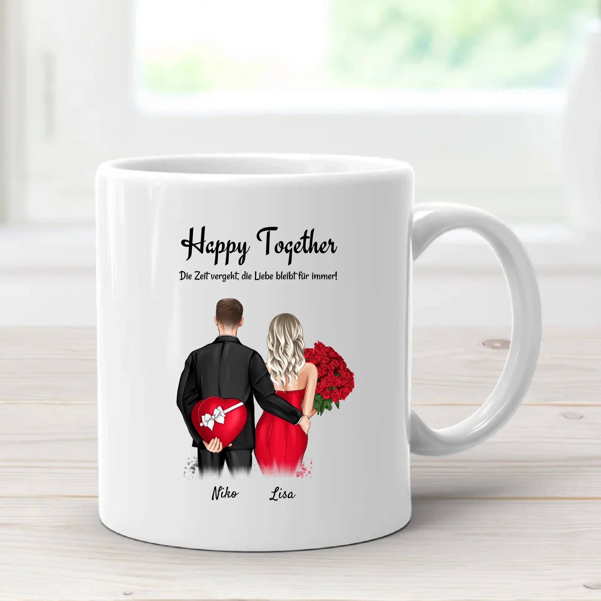 Hochzeitstag Geschenk Tasse gestalten - Cantty