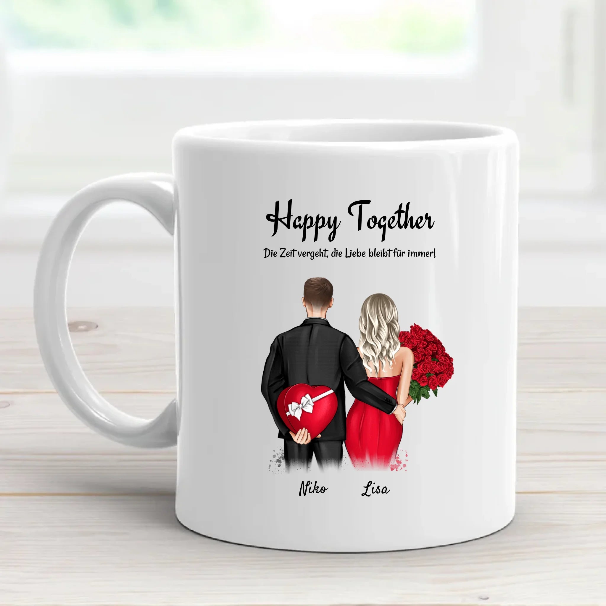 Hochzeitstag Geschenk Tasse gestalten - Cantty
