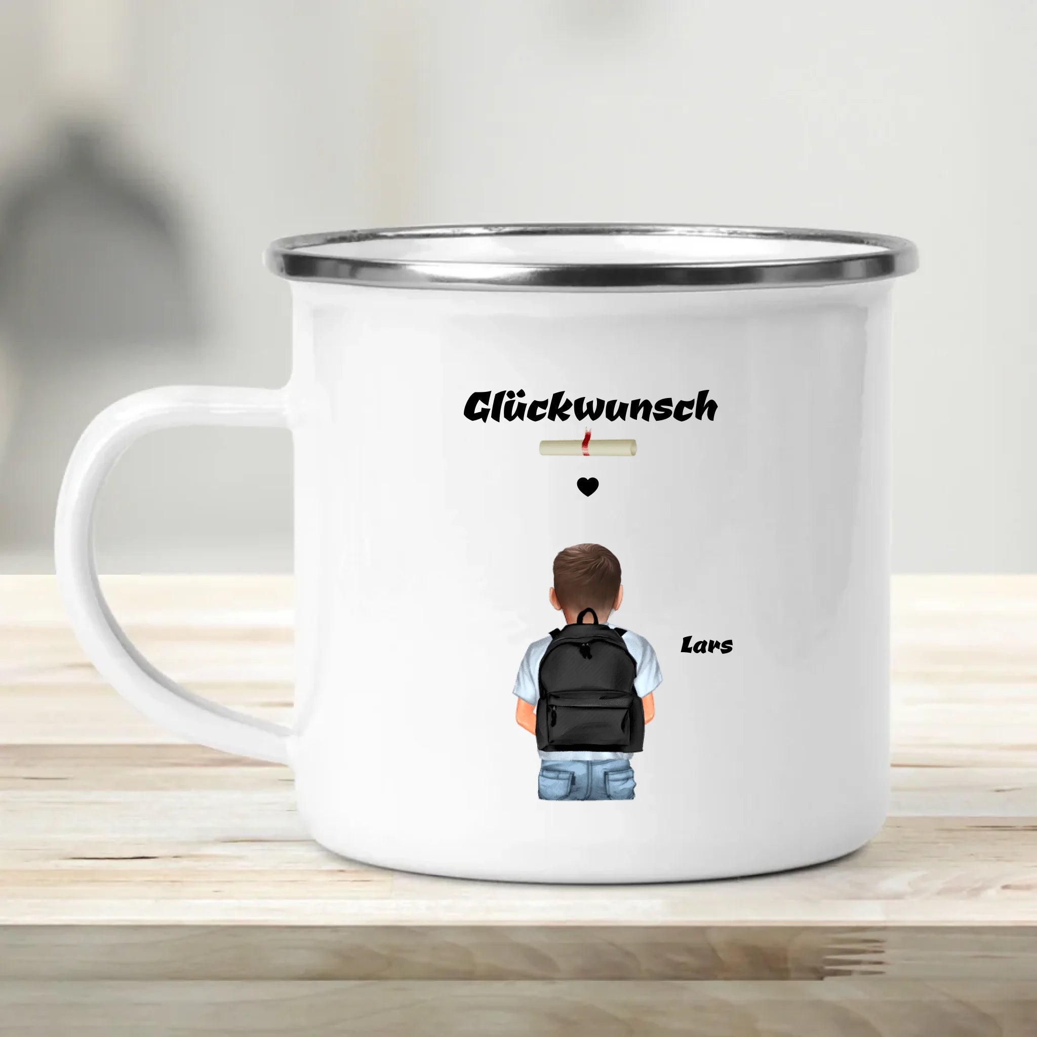 Junge Zeugnis Geschenk Tasse - Cantty