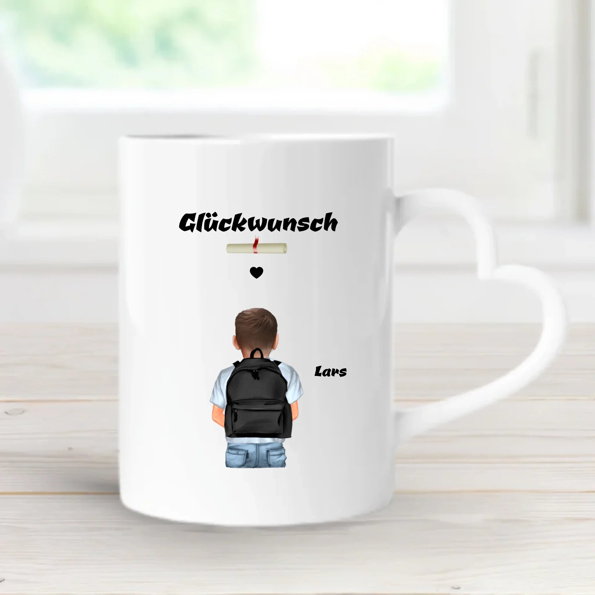 Junge Zeugnis Geschenk Tasse - Cantty